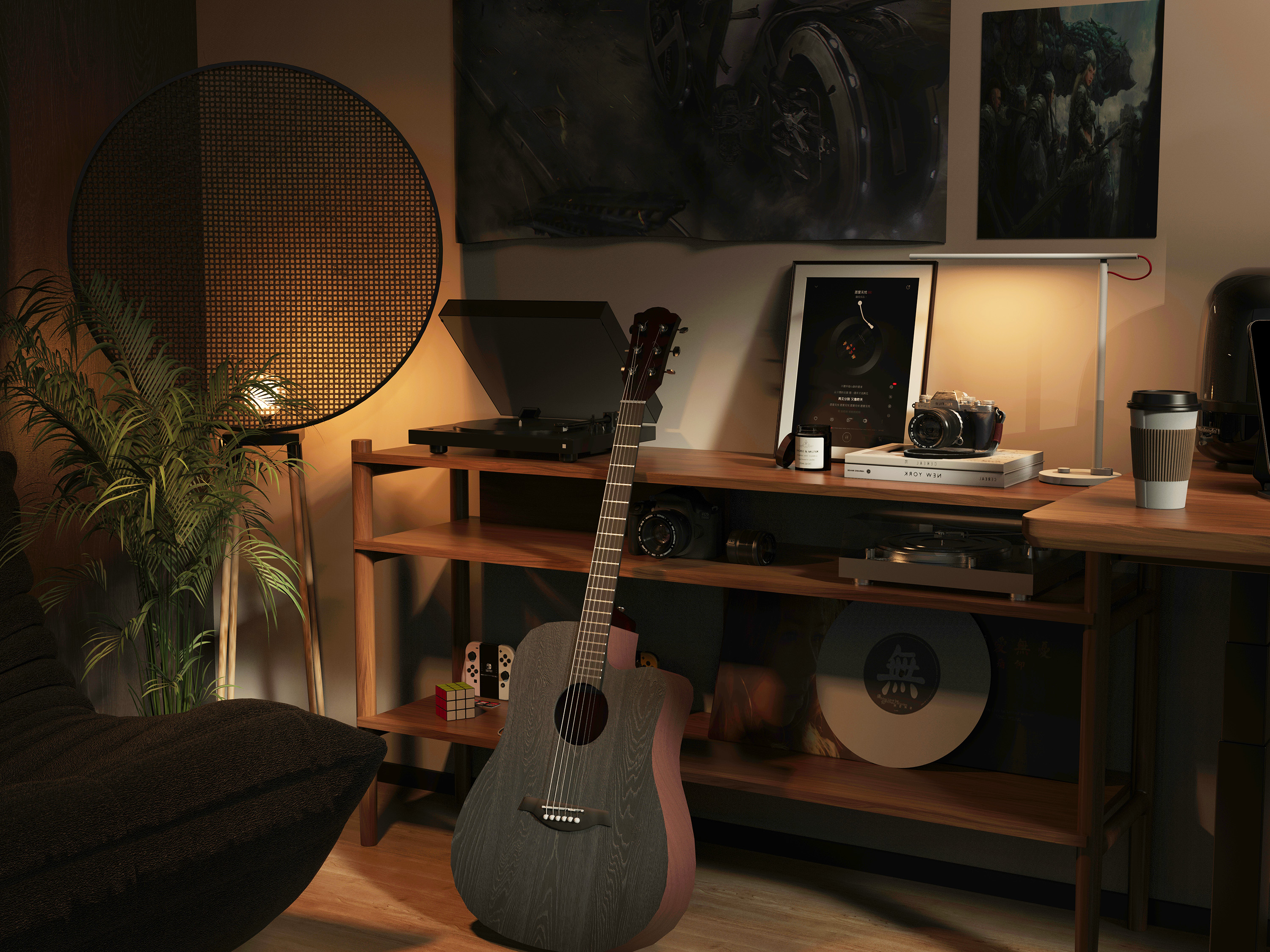 Keyshot rendering，Keyshot scene rendering，Render，product design，