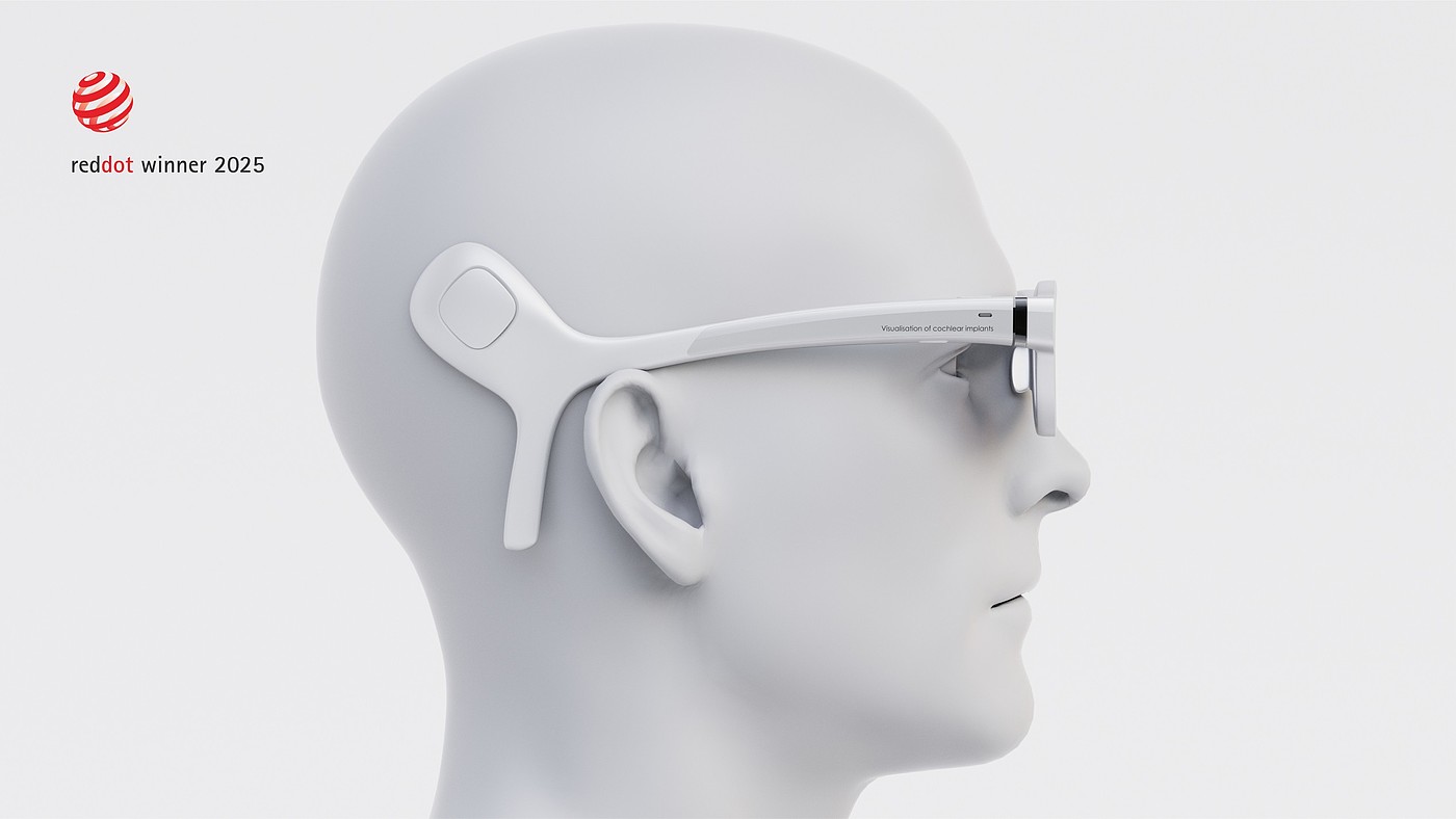 CLF Galliver，industrial design，Structural design，Cochlear implant，integrated，