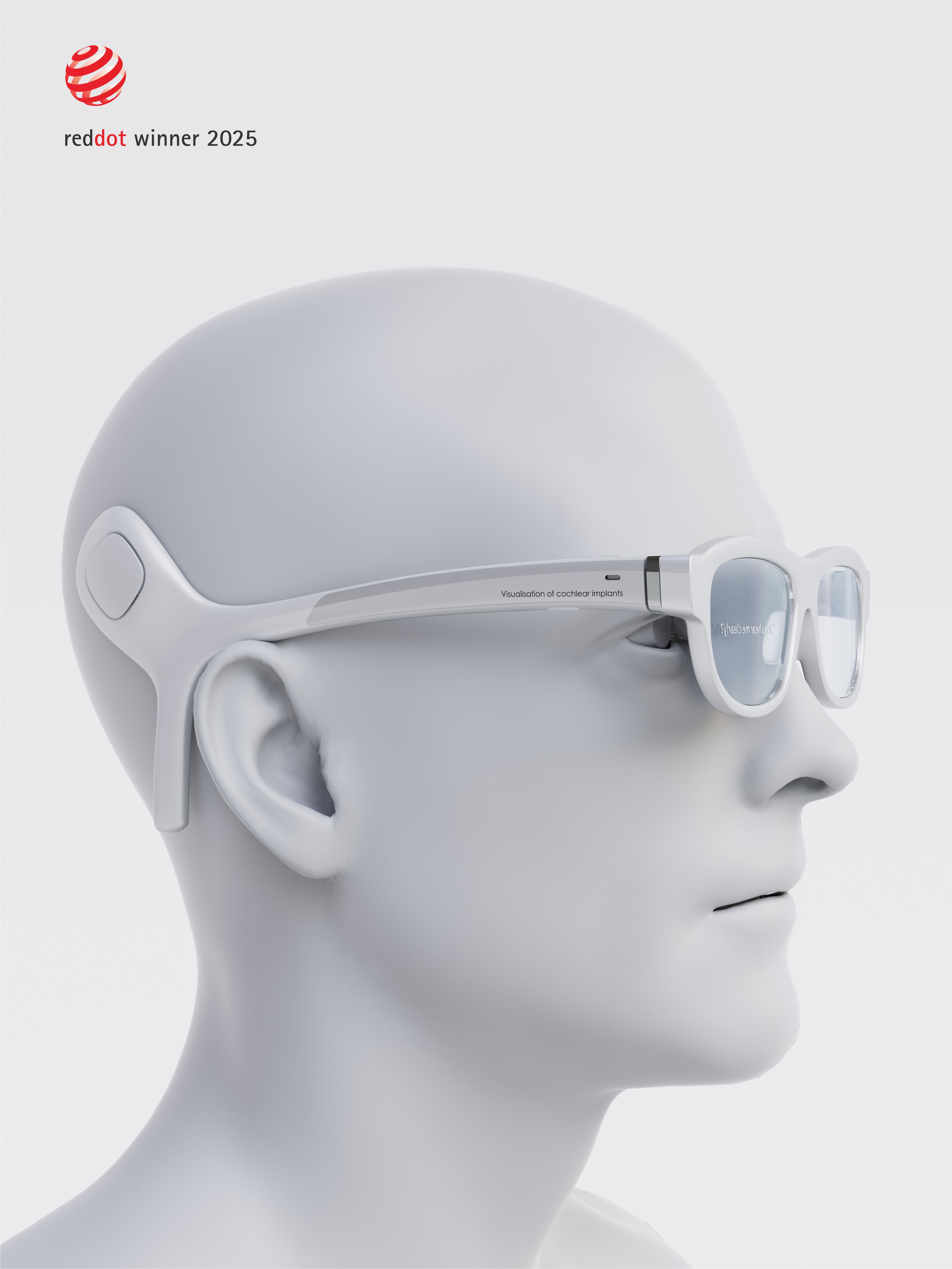 CLF Galliver，industrial design，Structural design，Cochlear implant，integrated，