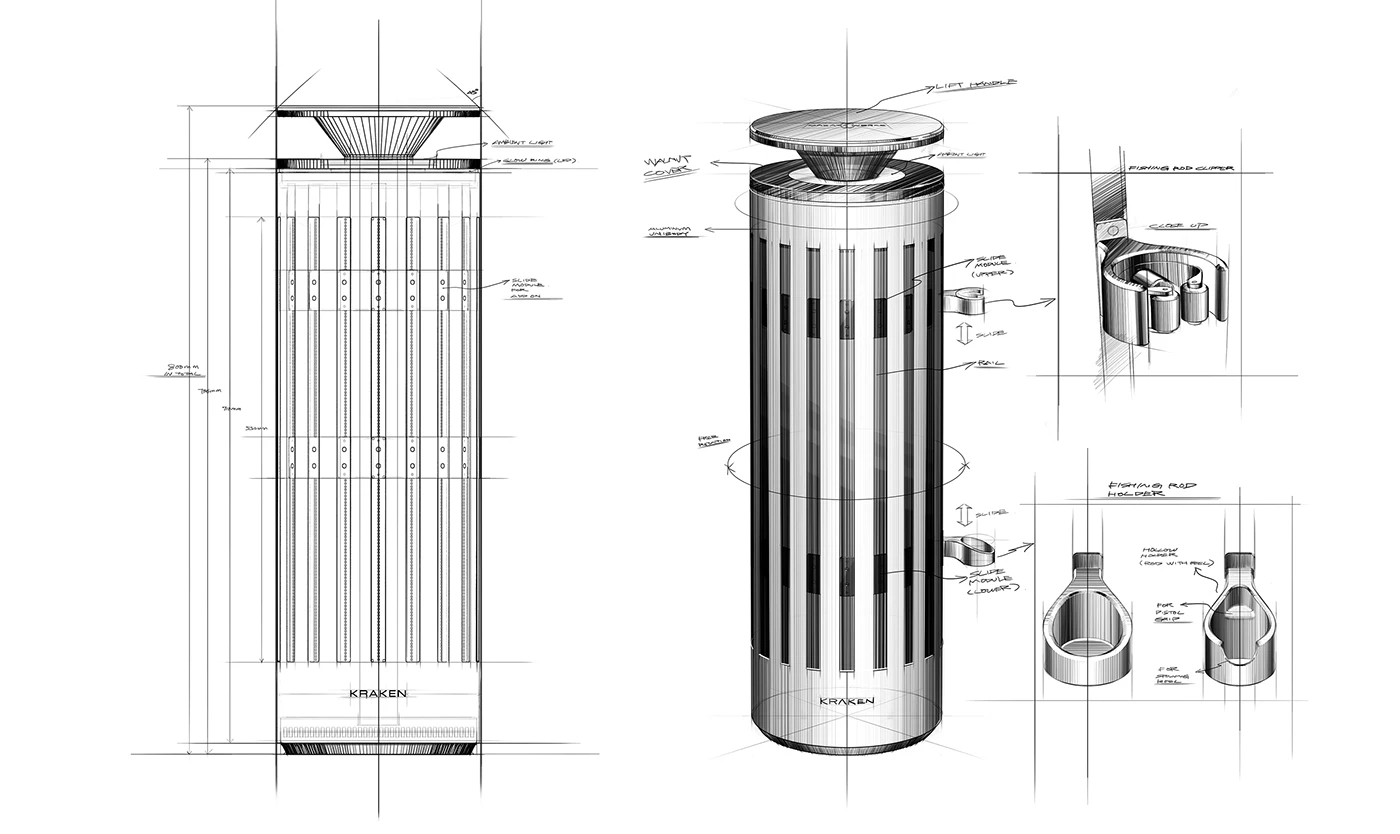 Kraken Pro，furniture，Lighting tools，Storage Tools，