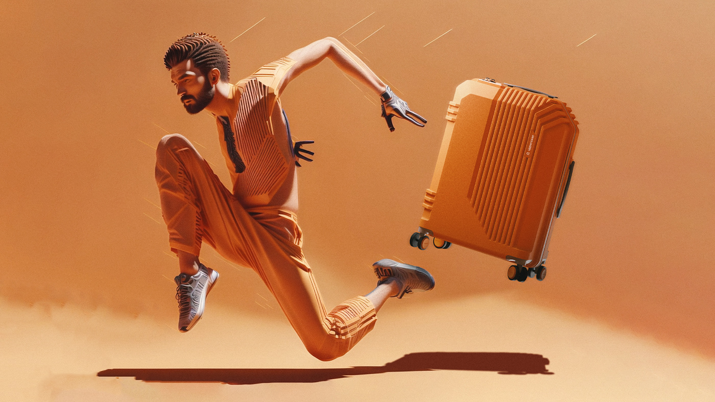 Vector，trunk，Draw bar box，product design，Vector，trunk，Draw bar box，product design，