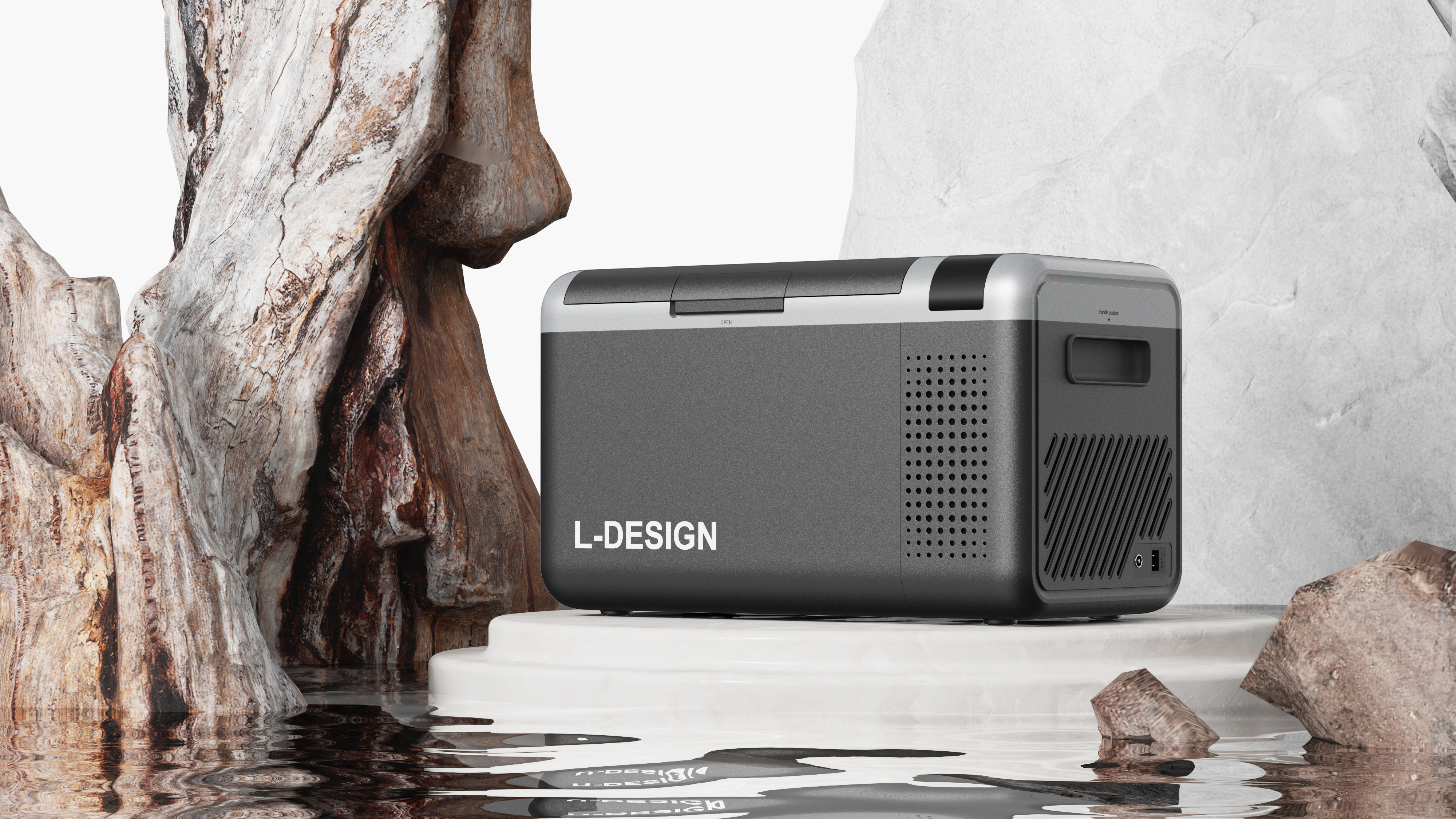 Appearance design，product design，industrial design，Structural design，Truck Refrigerator Design，