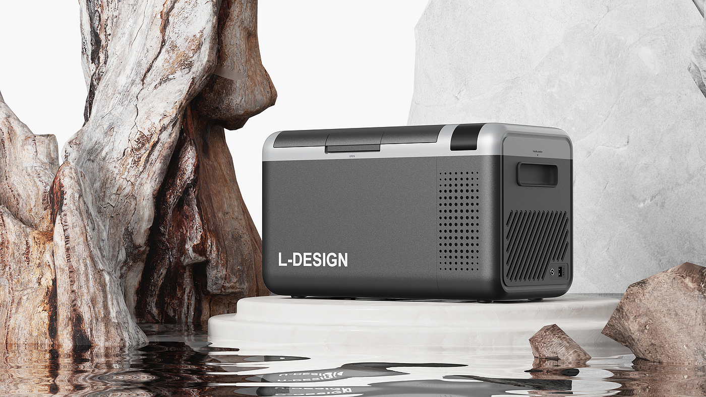 Appearance design，product design，industrial design，Structural design，Truck Refrigerator Design，