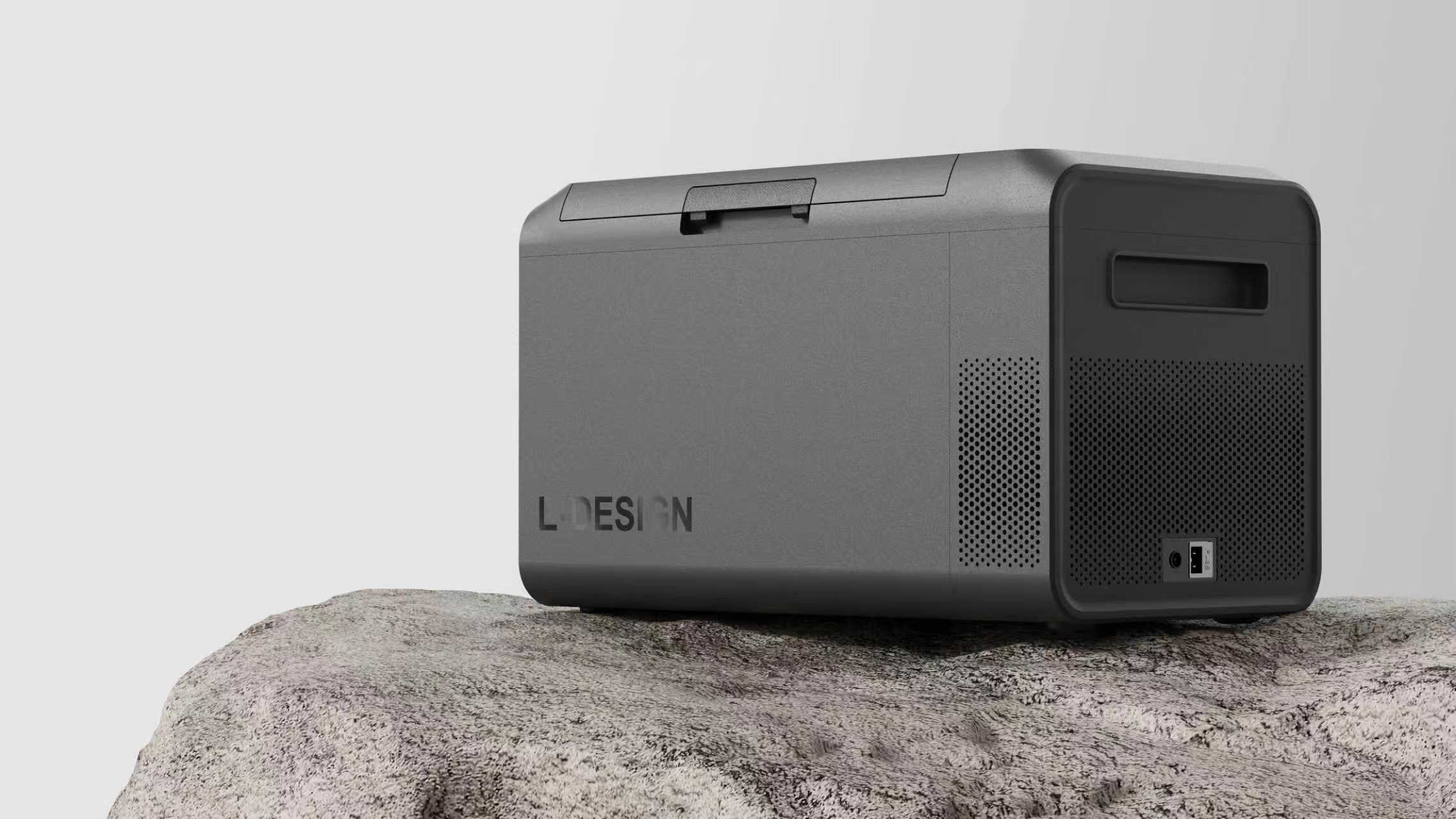 Mobile air conditioning design，Appearance design，Structural design，product design，industrial design，Car refrigerator design，