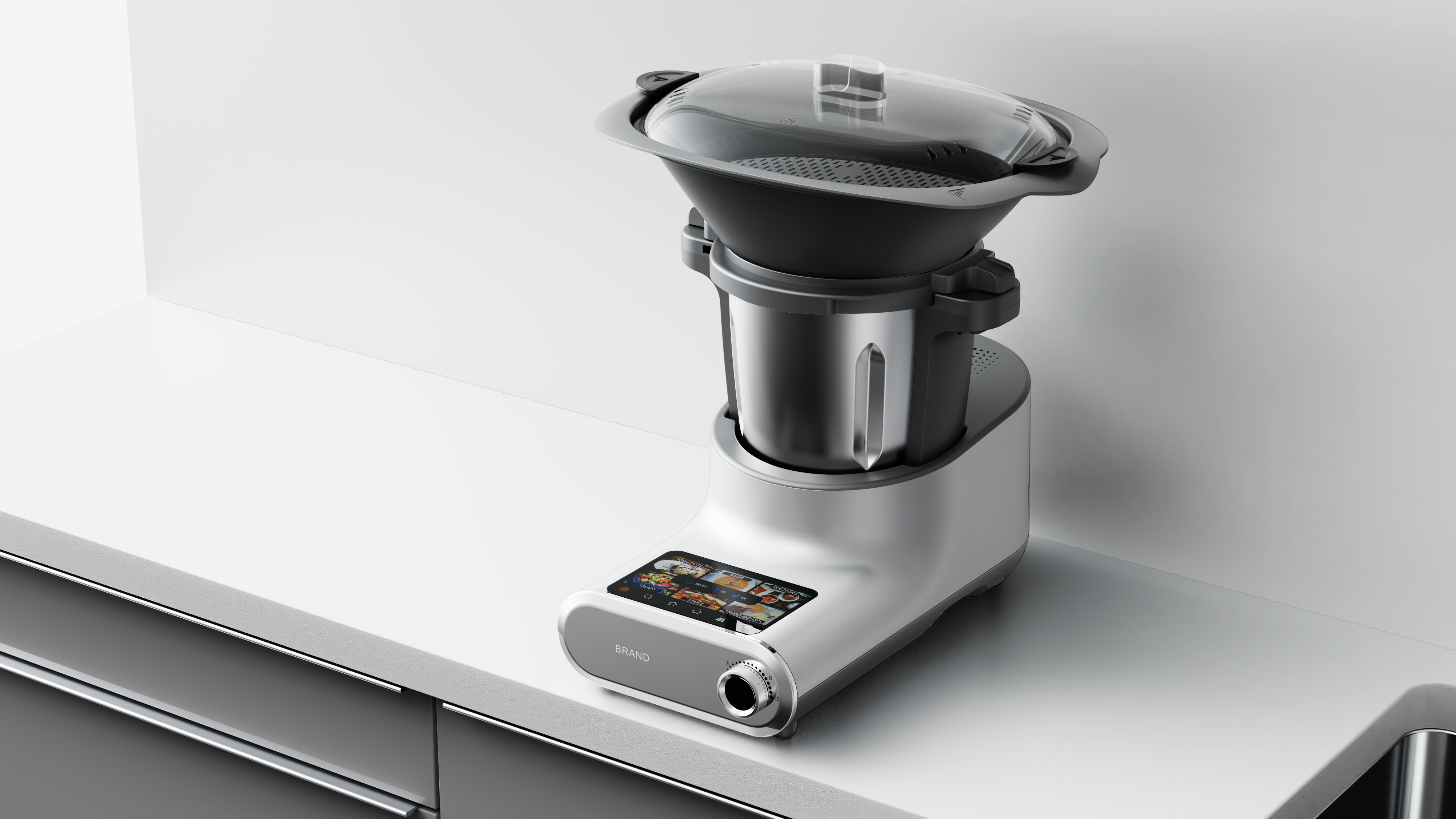 Multifunctional cooking tools# efficient cooking equipment# creative kitchen，