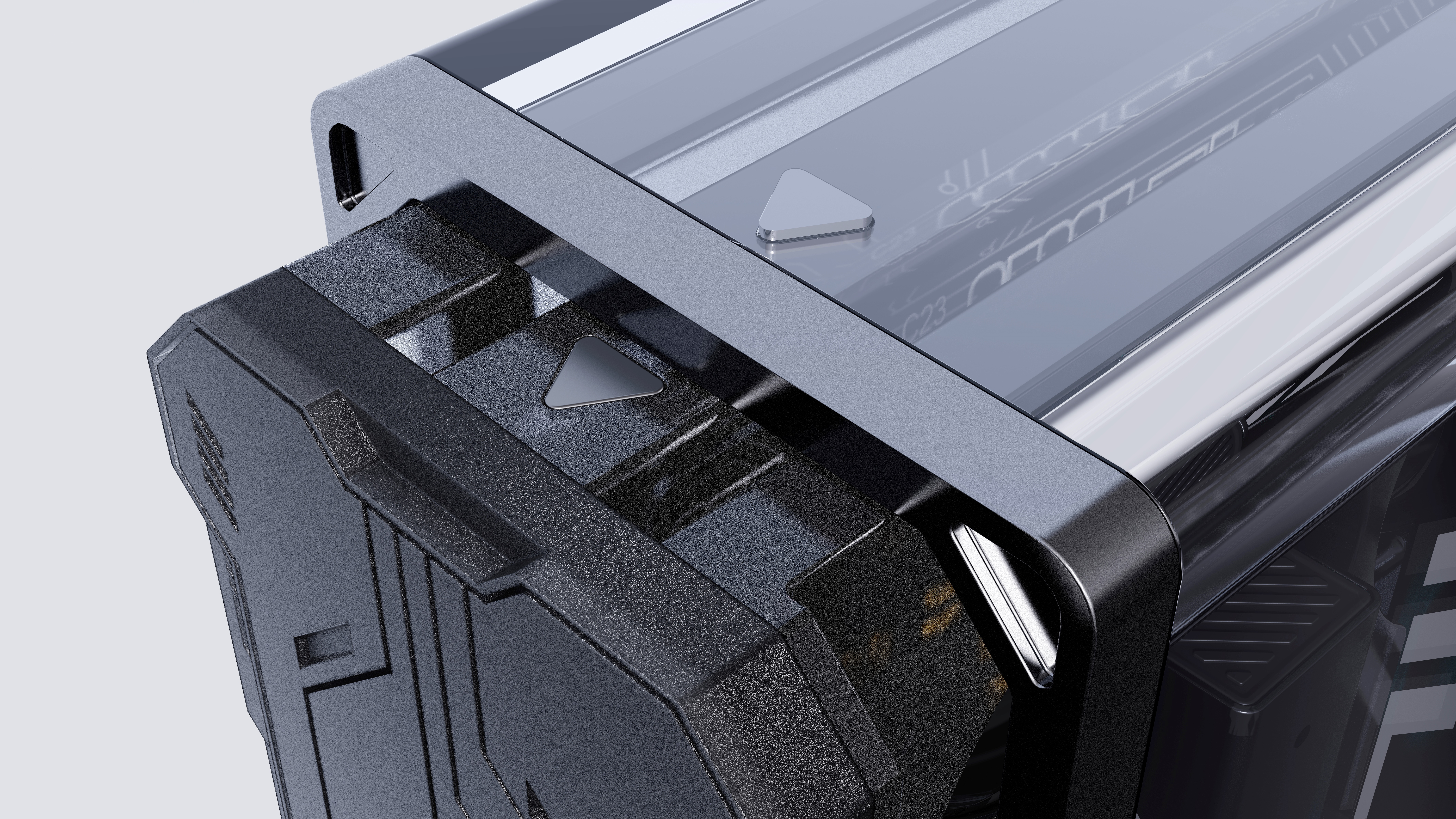 industrial design，Bluetooth headset，3c，Mechanical air，