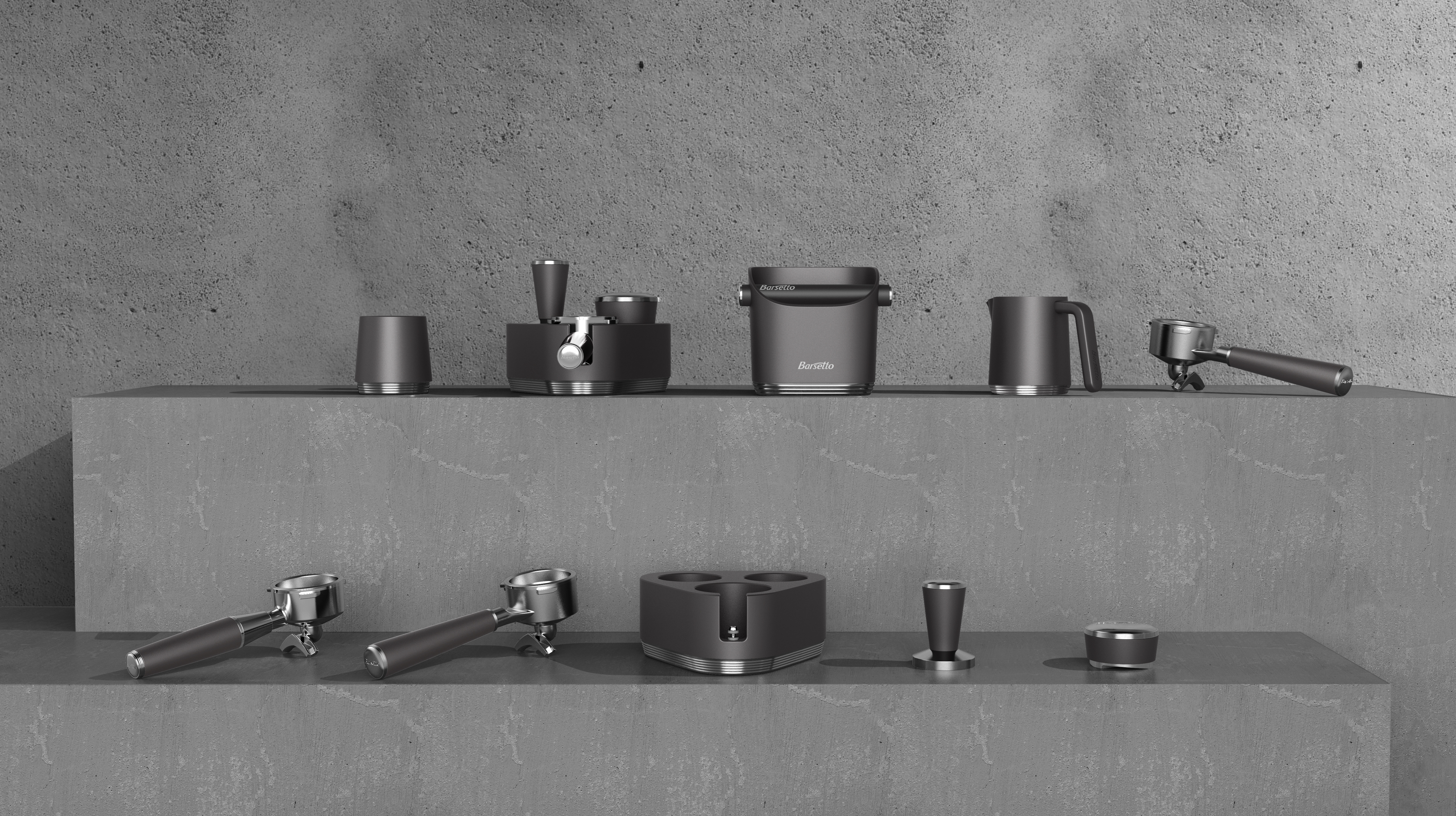 Barsetto，Yum Chart，product design，industrial design，Family design，Coffee utensils，design language ，