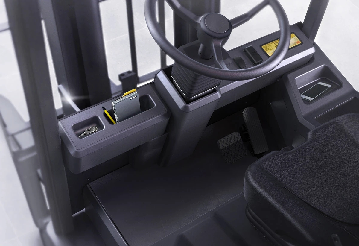 EON，Electric forklift，vehicle，industrial design，