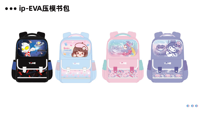 Children's schoolbag, schoolbag design, schoolbag for primary school students, lightweight design，