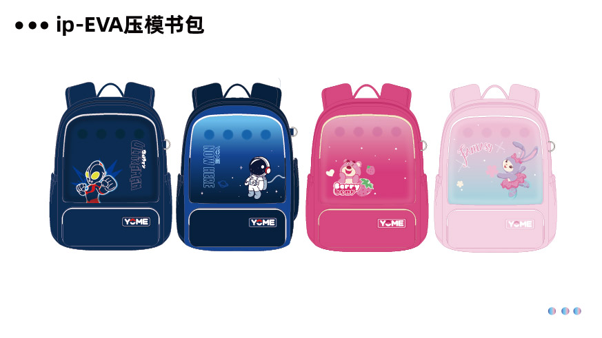 Children's schoolbag, schoolbag design, schoolbag for primary school students, lightweight design，