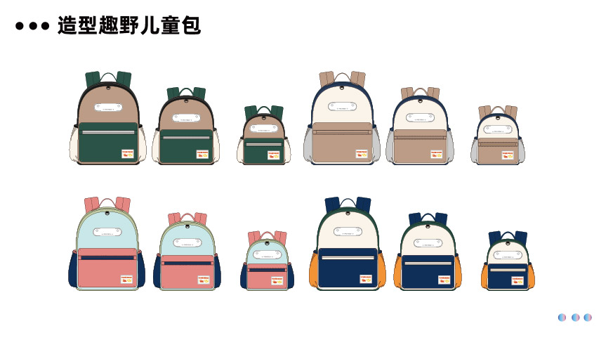 Children's schoolbag, schoolbag design, schoolbag for primary school students, lightweight design，