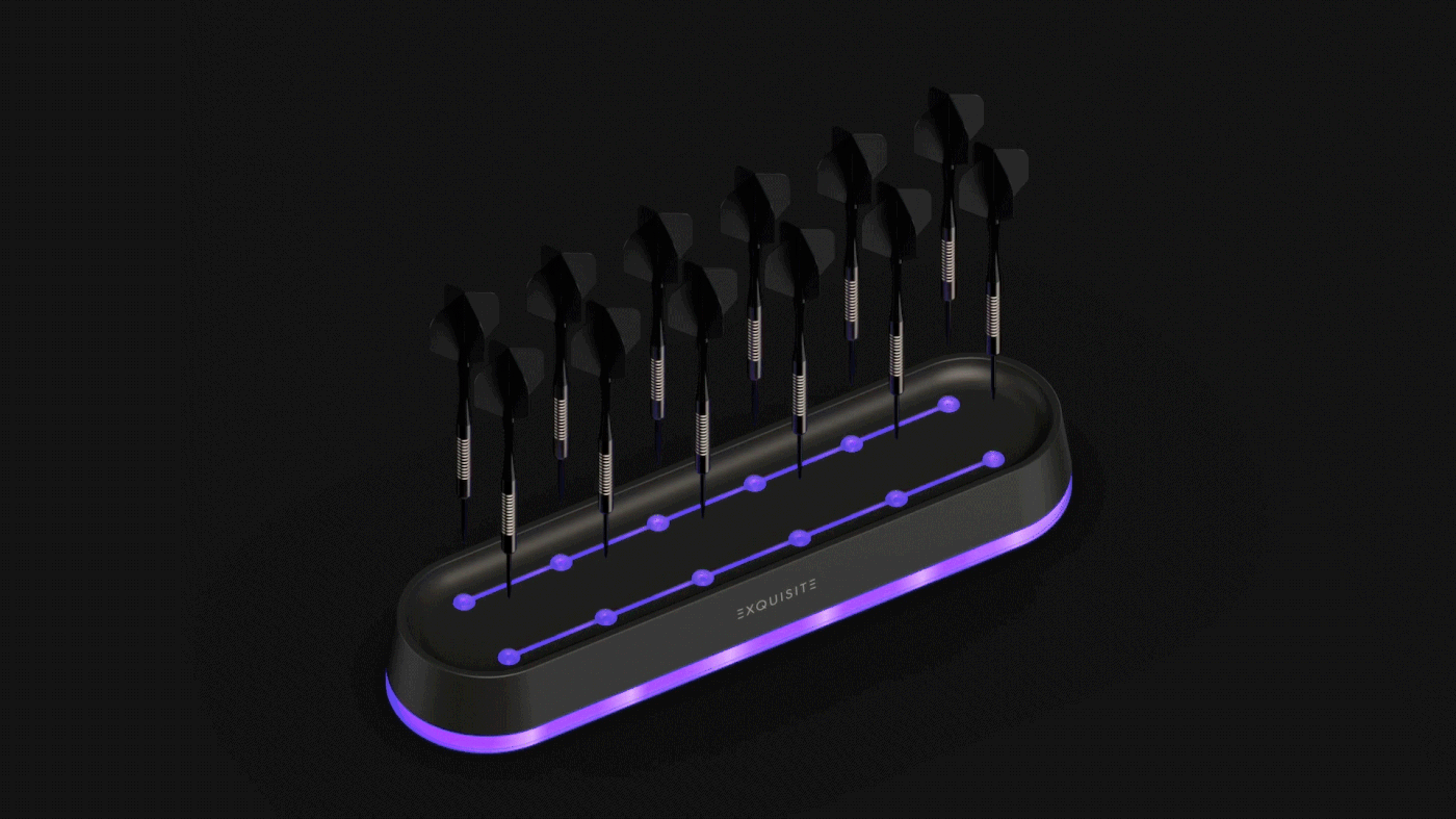 Dart Clip，product design，industrial design，Game design，