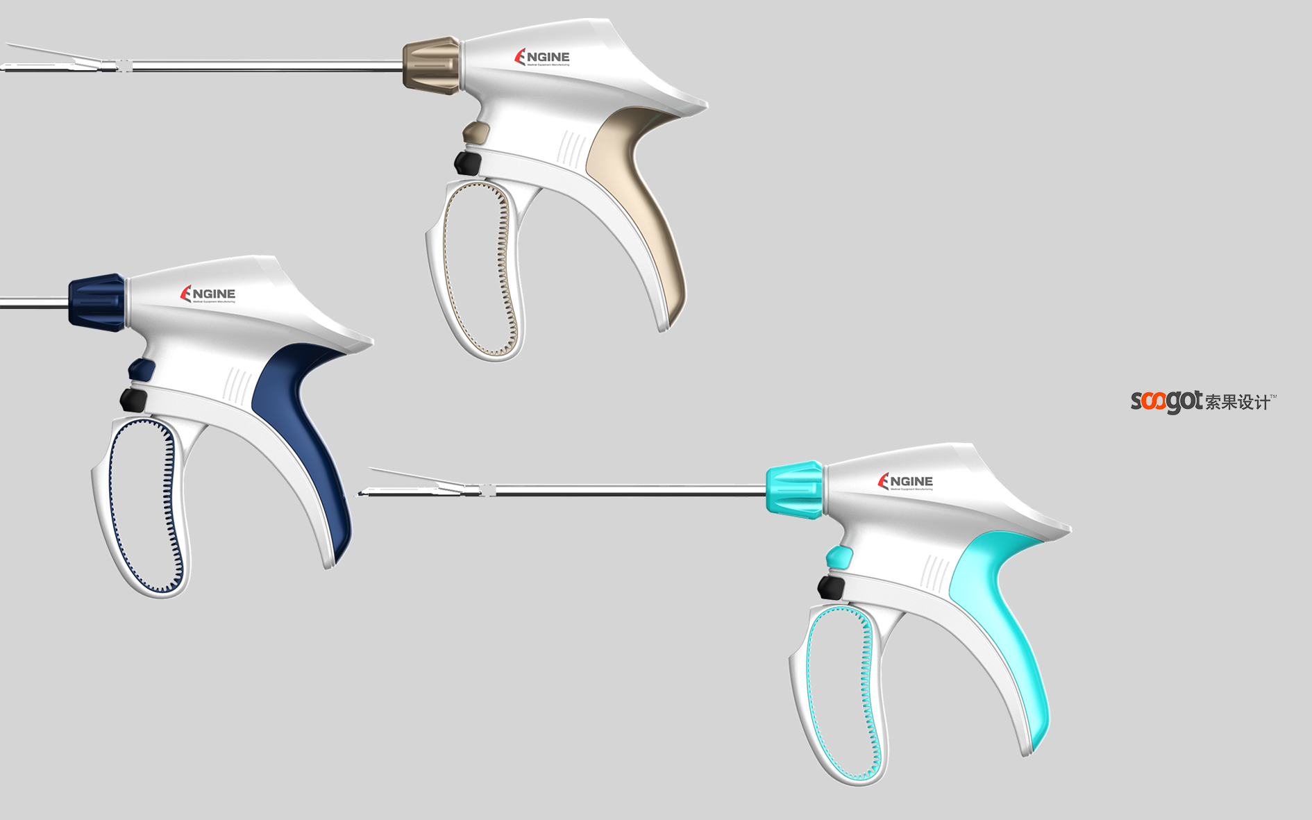 Medical device design，medical care，industrial design，Appearance design，Structural design，Medical Handle，fruit design，