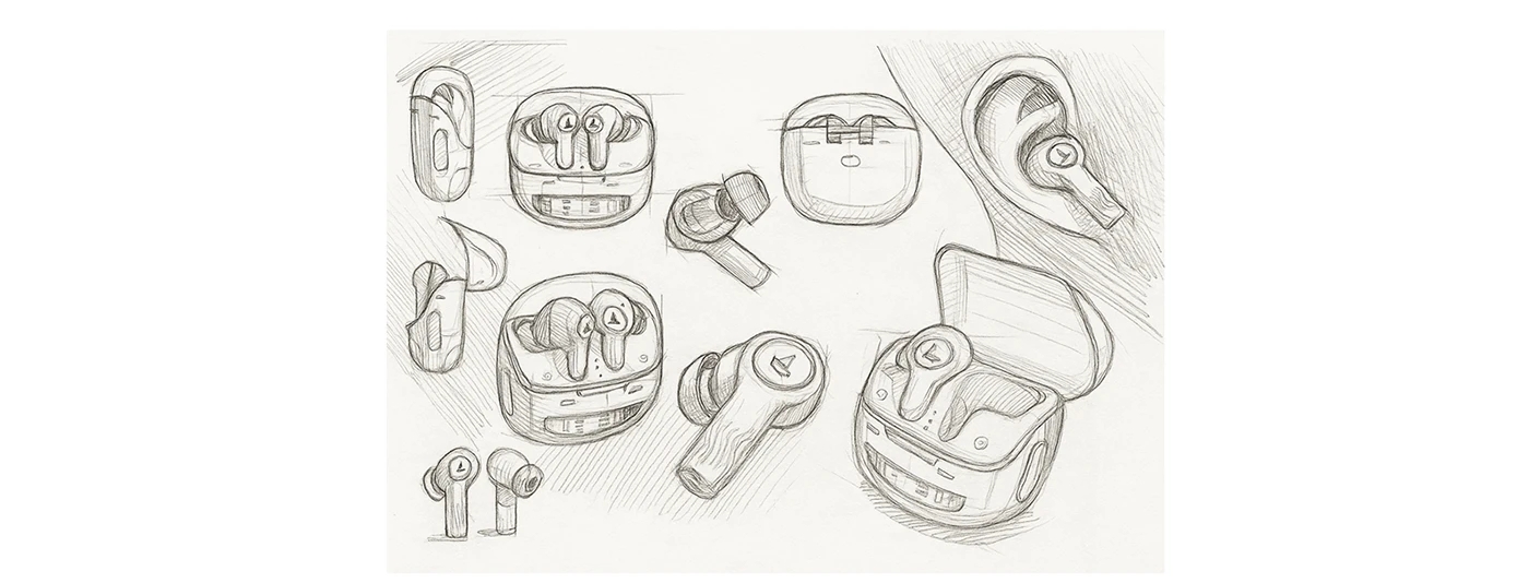 headset，Digital，electronic product，boAt Nirvana Crystl，