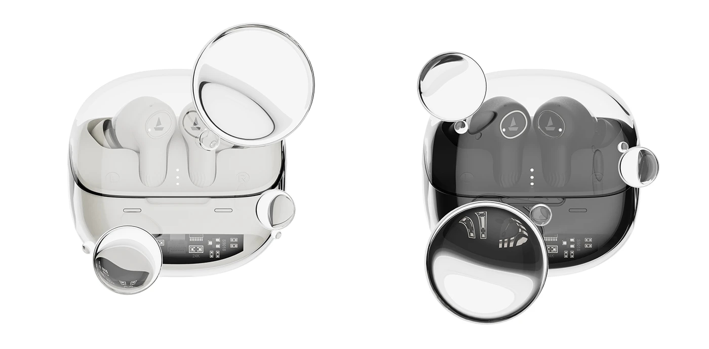 headset，Digital，electronic product，boAt Nirvana Crystl，