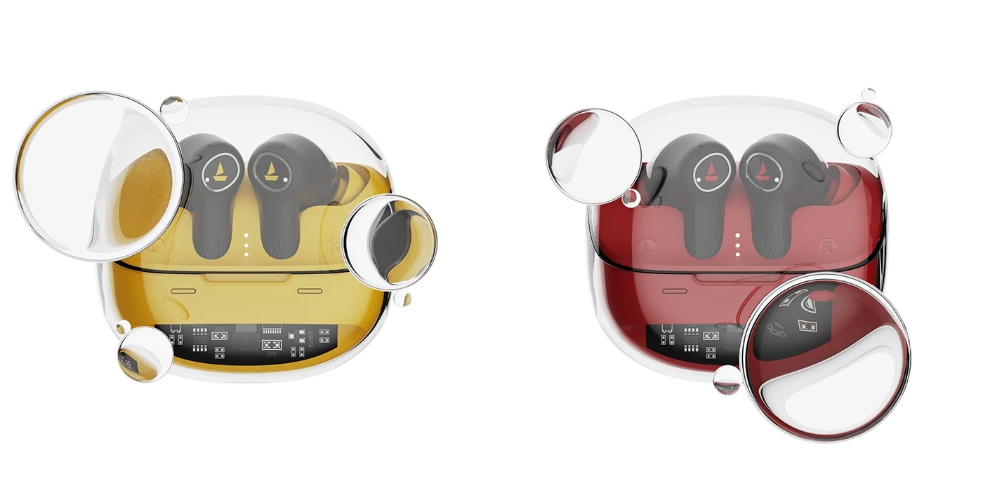 headset，Digital，electronic product，boAt Nirvana Crystl，