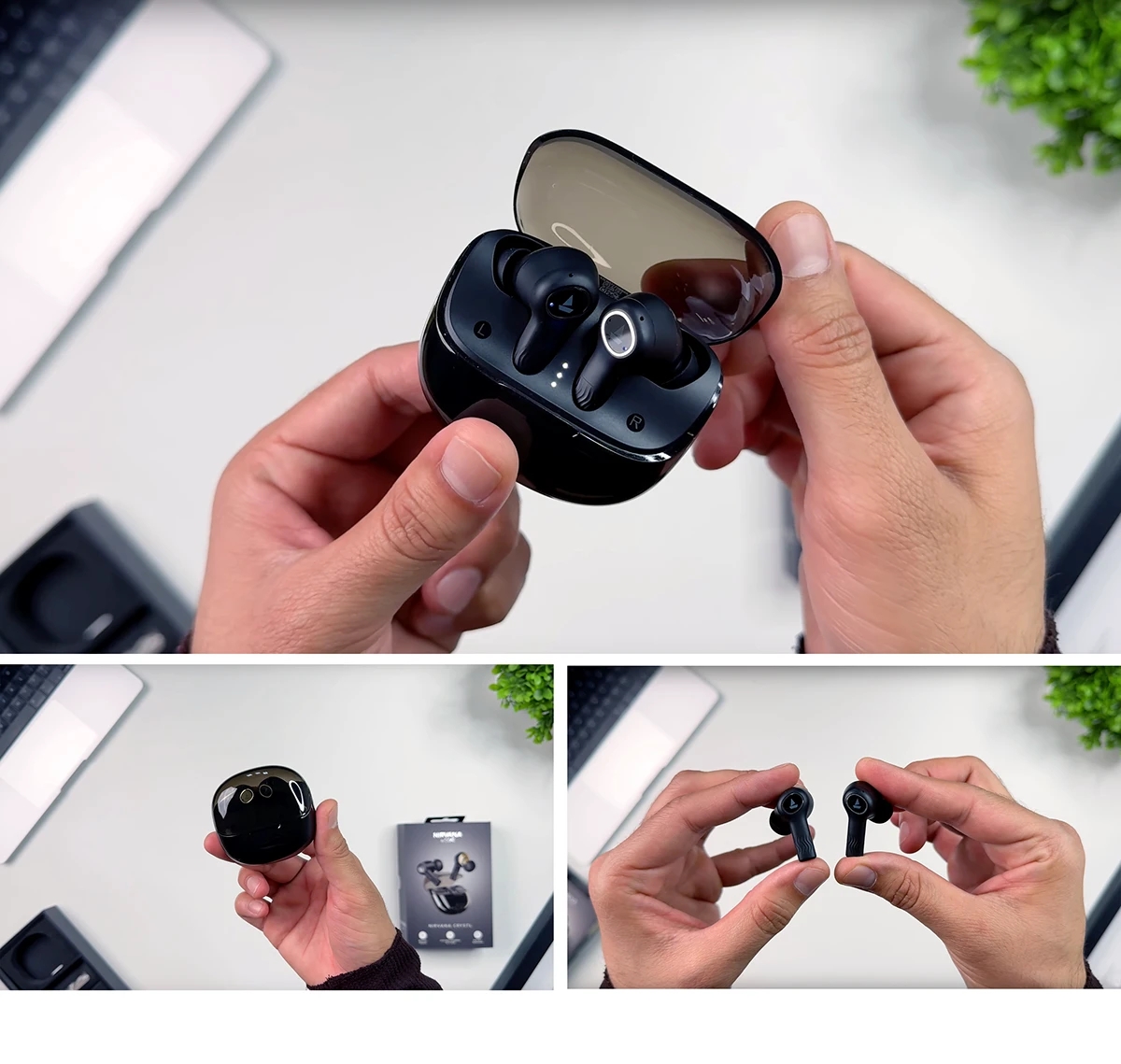 headset，Digital，electronic product，boAt Nirvana Crystl，