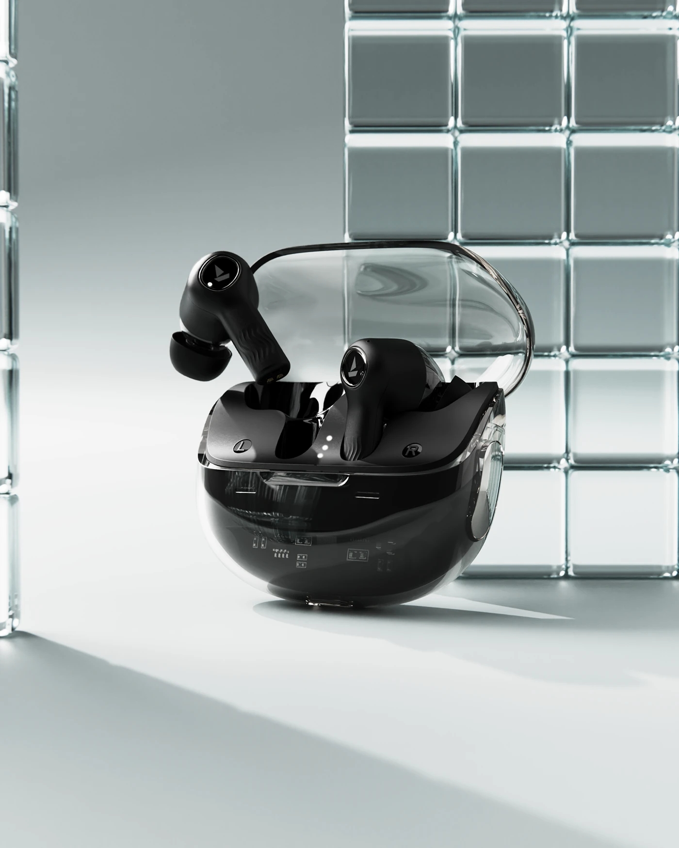 headset，Digital，electronic product，boAt Nirvana Crystl，