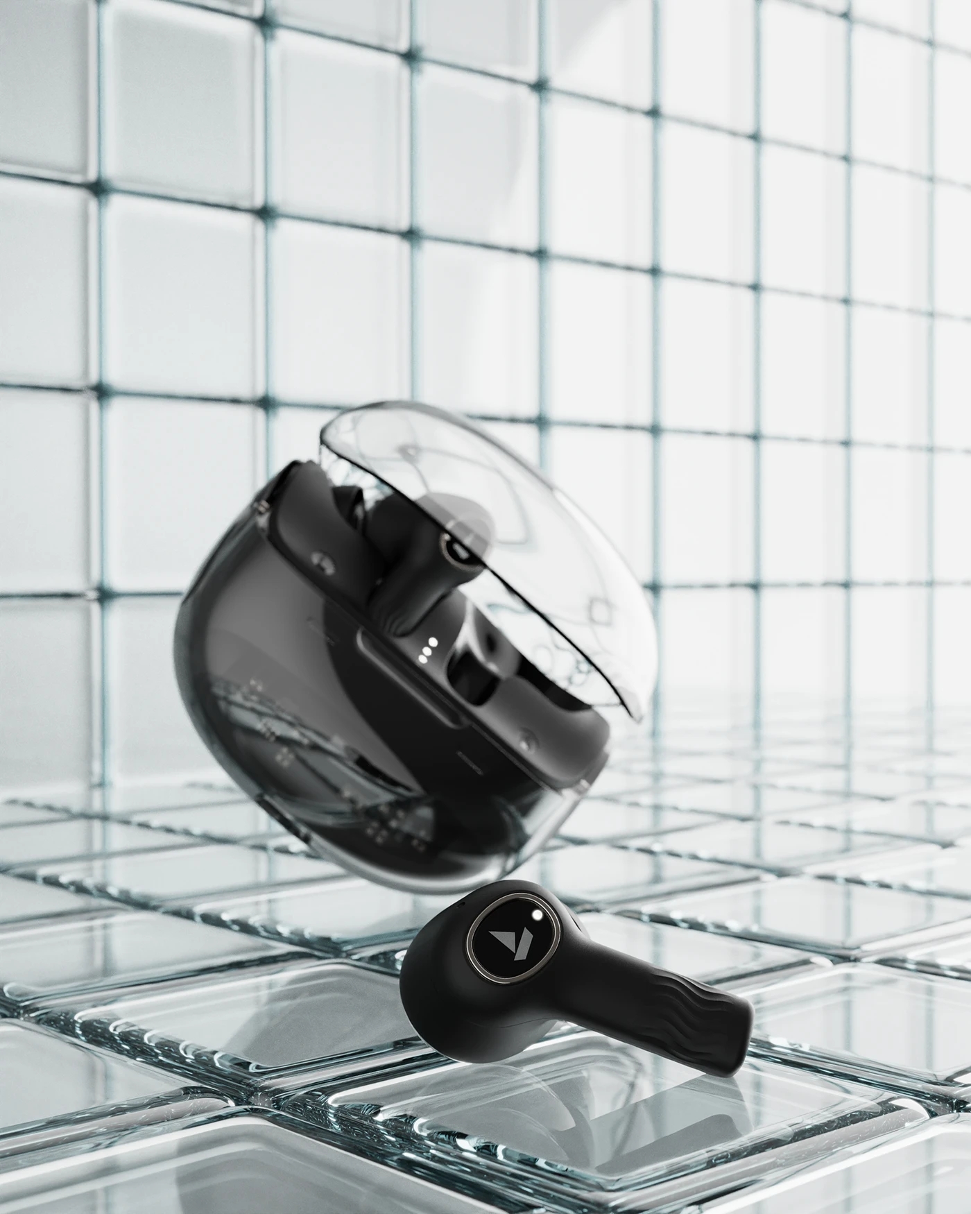 headset，Digital，electronic product，boAt Nirvana Crystl，