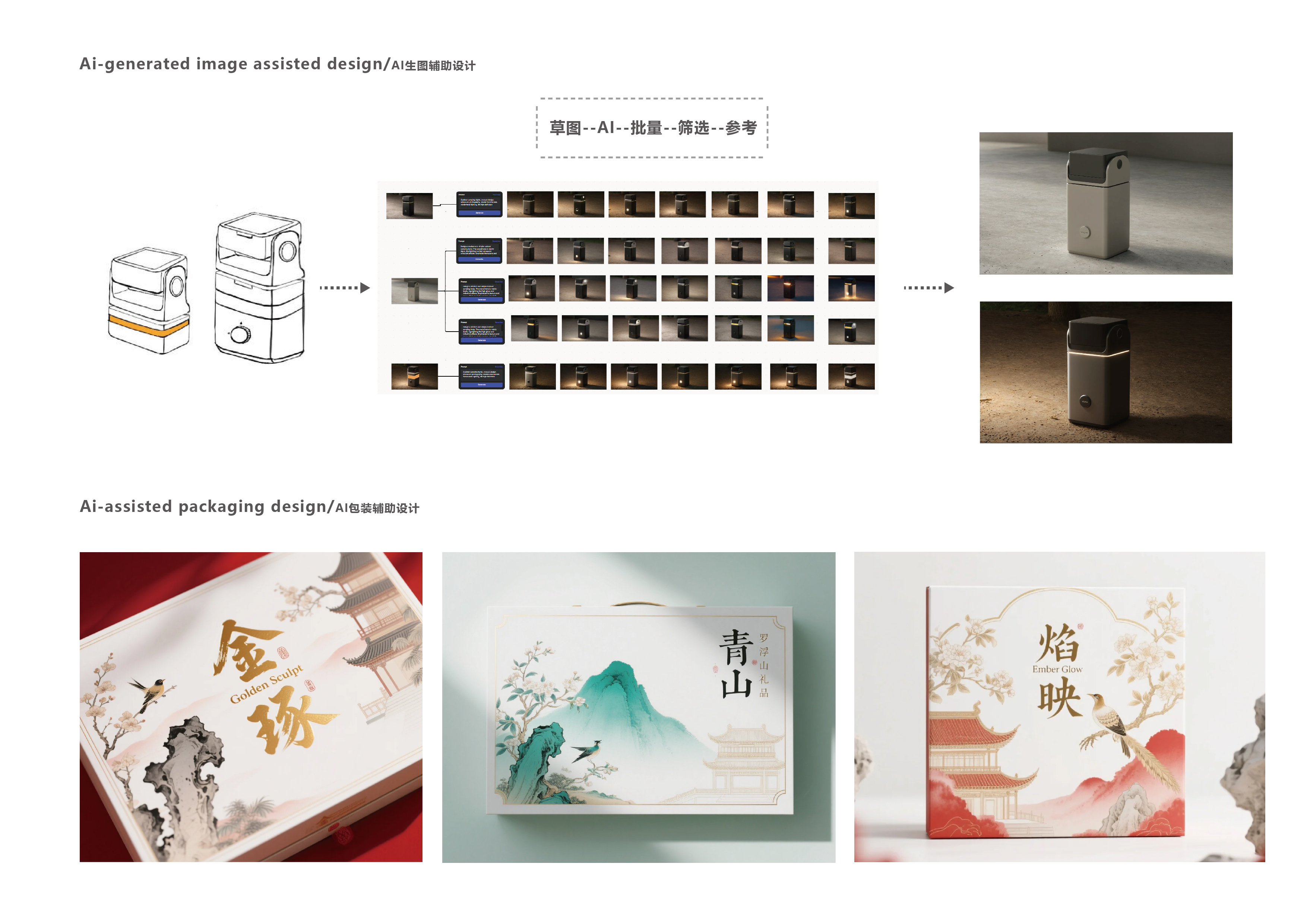 product design，industrial design，Home appliance design，sample reels，Design works collection，