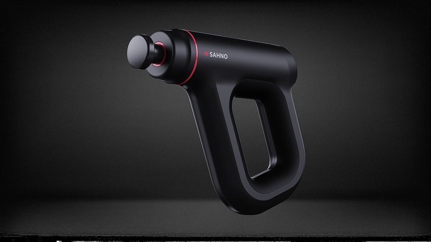 Fascia gun，Massage gun，Sahno®，product design，