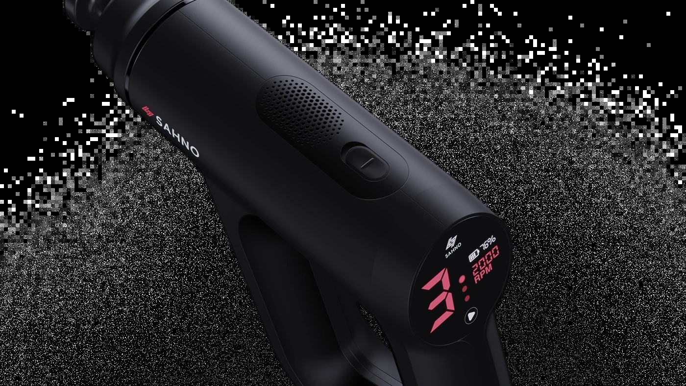 Fascia gun，Massage gun，Sahno®，product design，