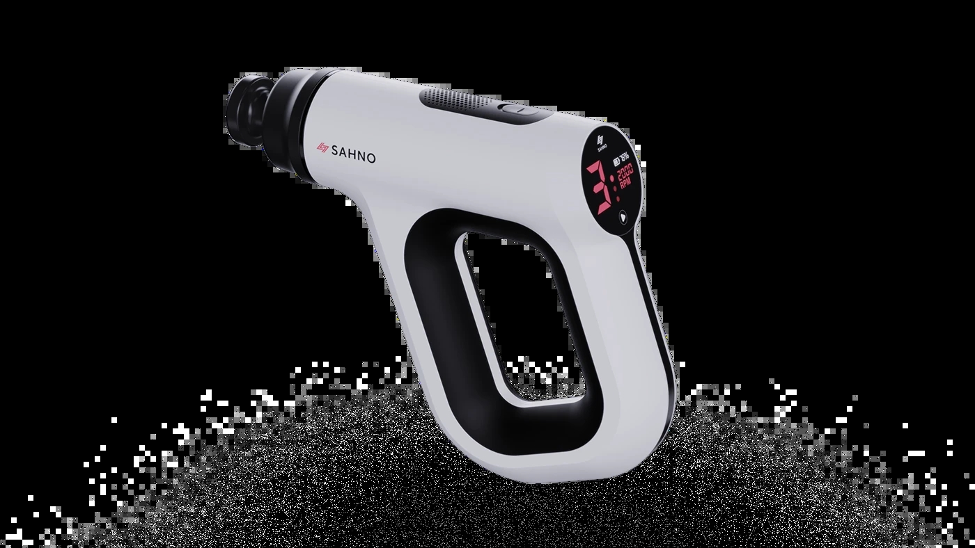 Fascia gun，Massage gun，Sahno®，product design，