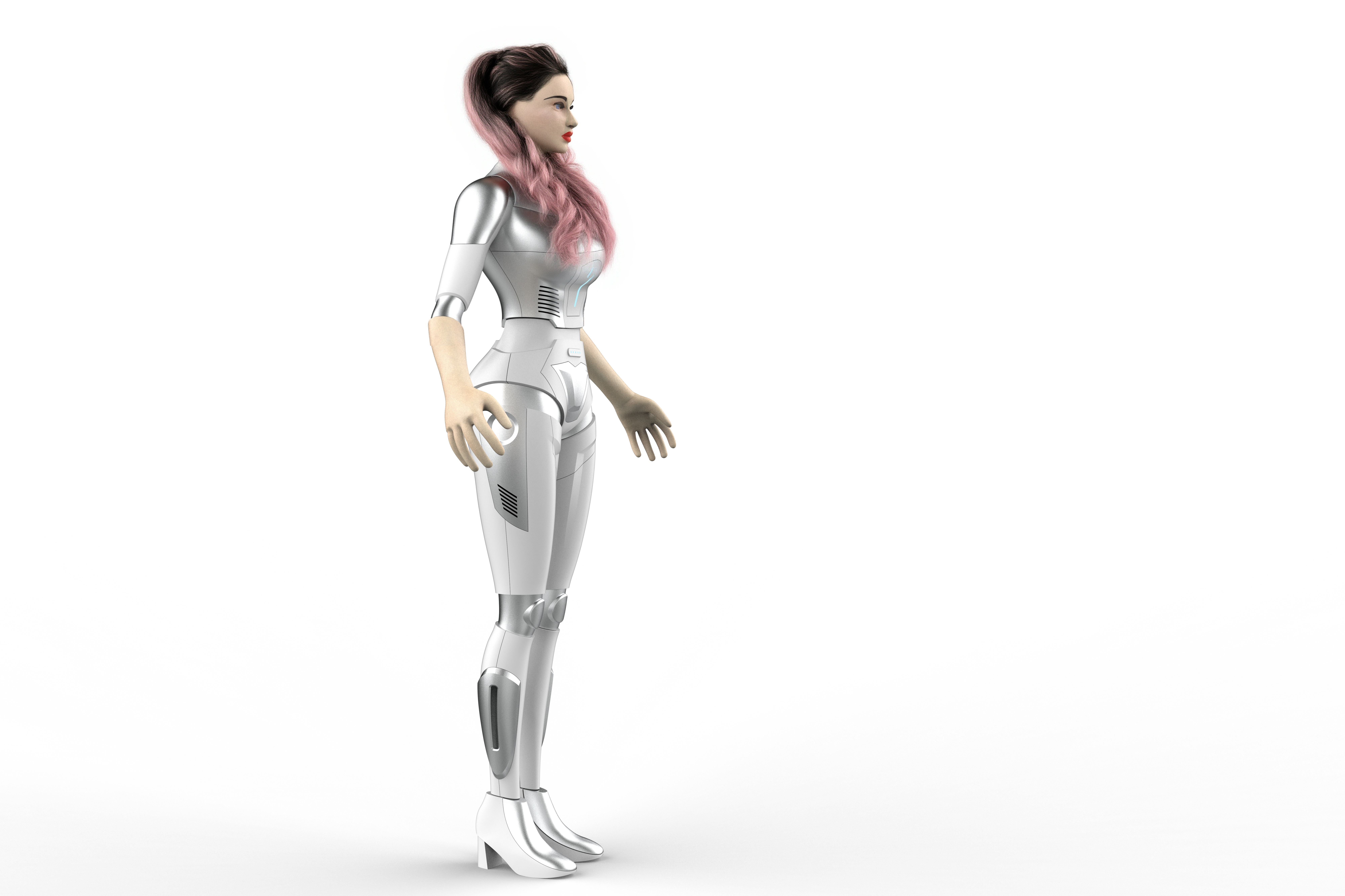 simulation robot，Humanoid robot，robot，Robot appearance design，Appearance design，industrial design，simulation robot industrial design，