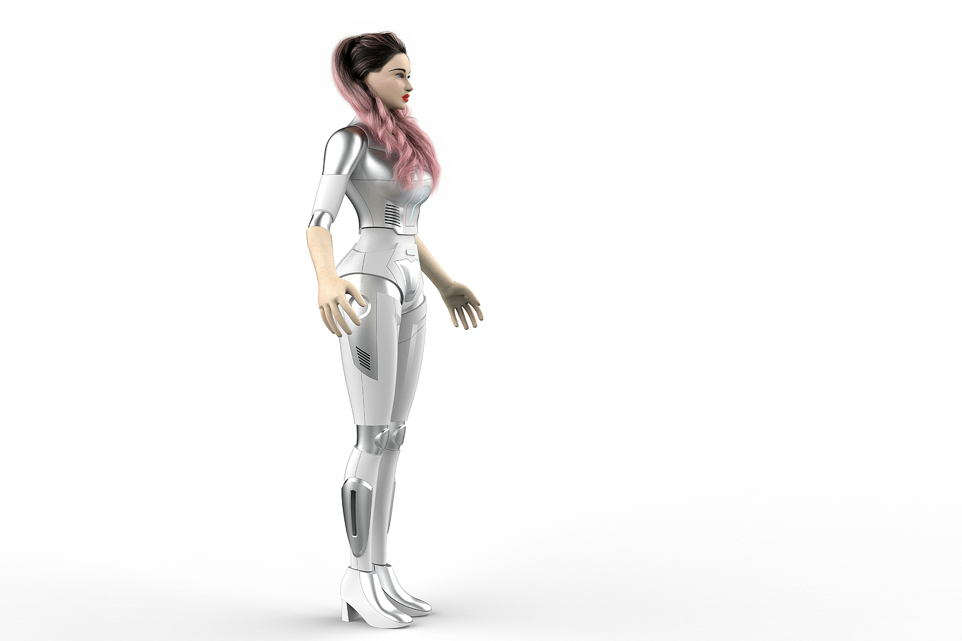 simulation robot，Humanoid robot，robot，Robot appearance design，Appearance design，industrial design，simulation robot industrial design，