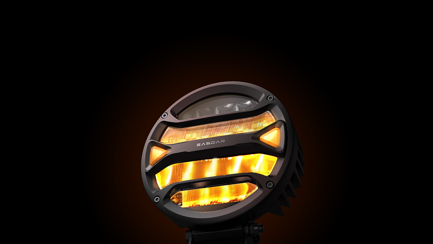 Work light，LED lighting，Off-road modified lights，Automobile lighting，Gravity design，