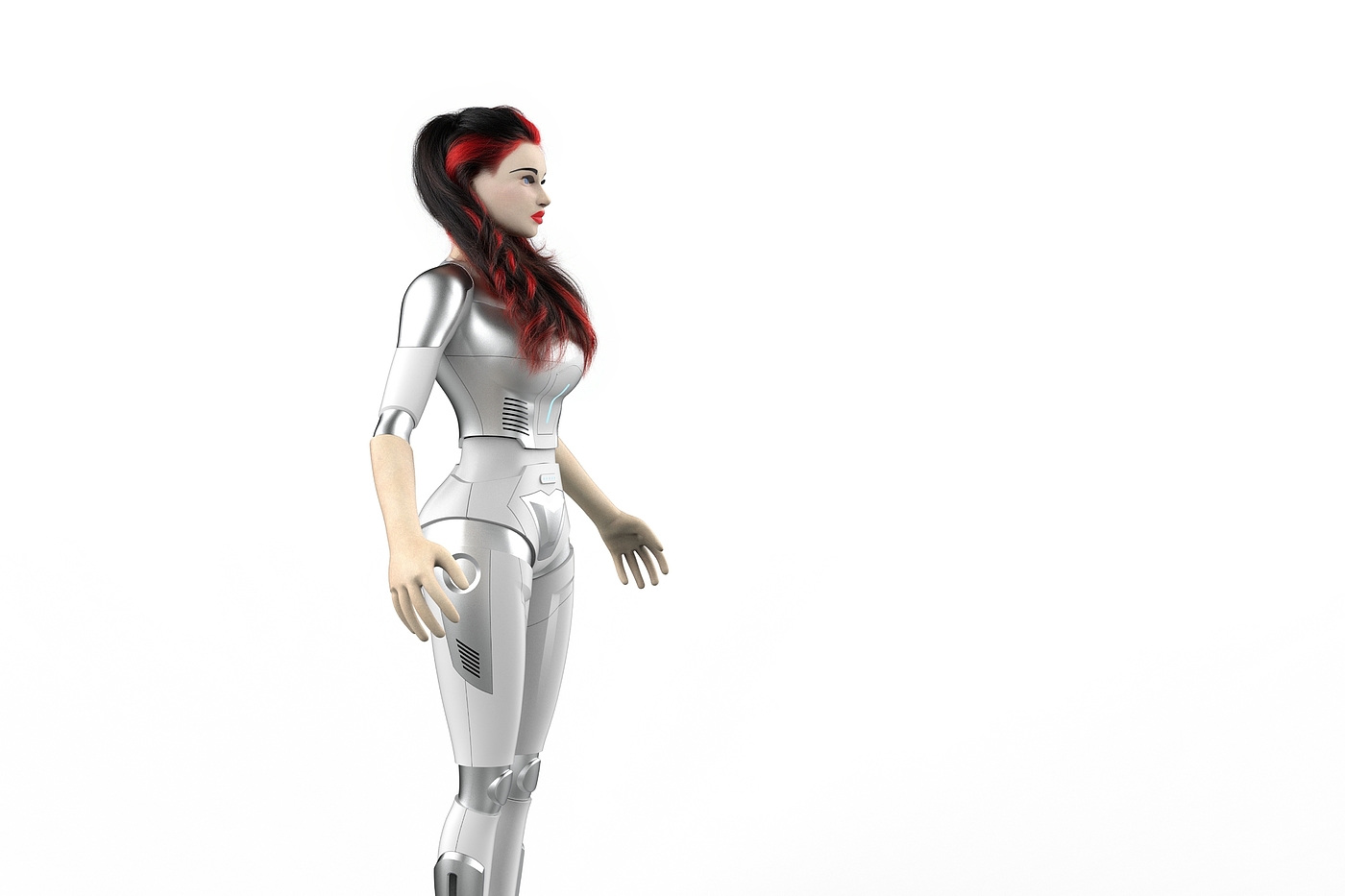 simulation robot，Humanoid robot，robot，Robot appearance design，Appearance design，industrial design，simulation robot industrial design，