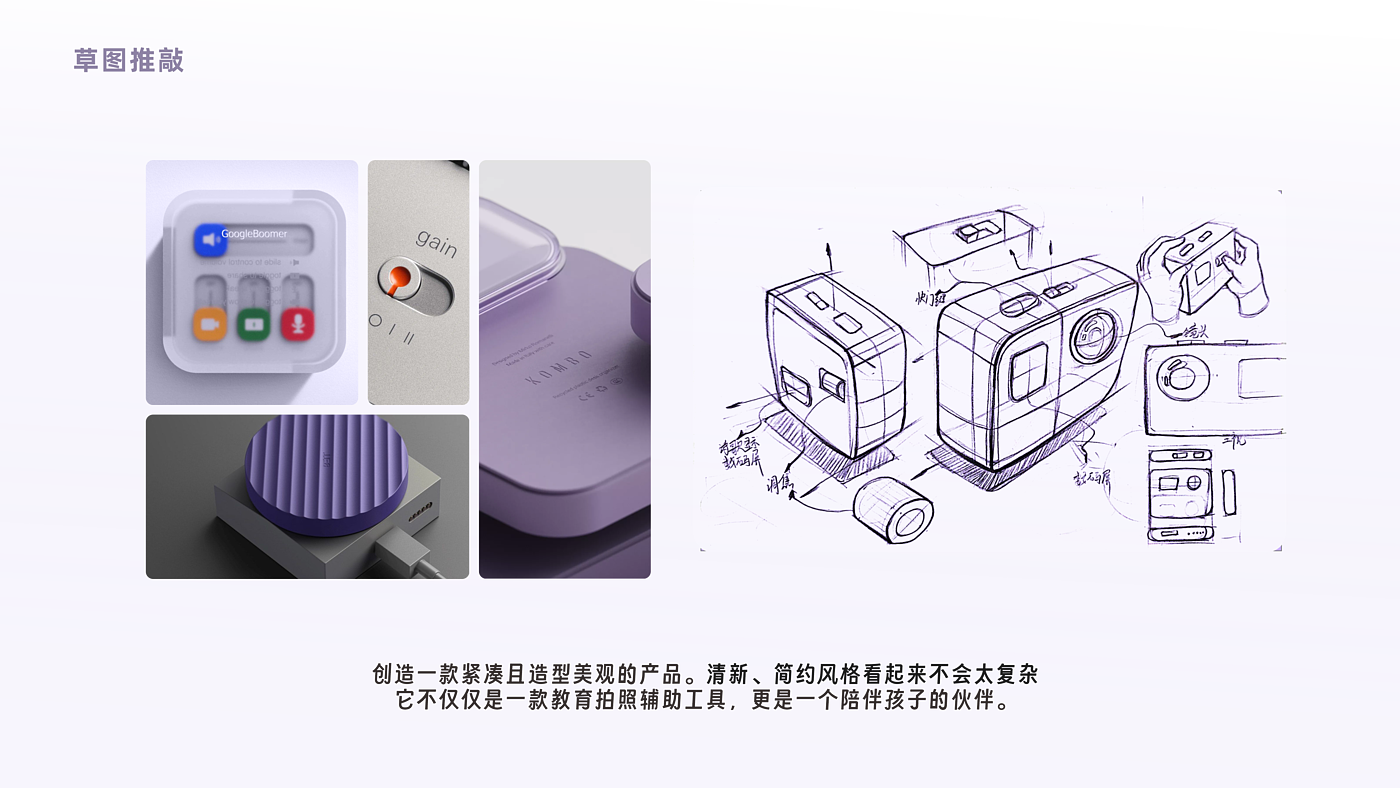 conceptual design，Enlightening Camera，education，