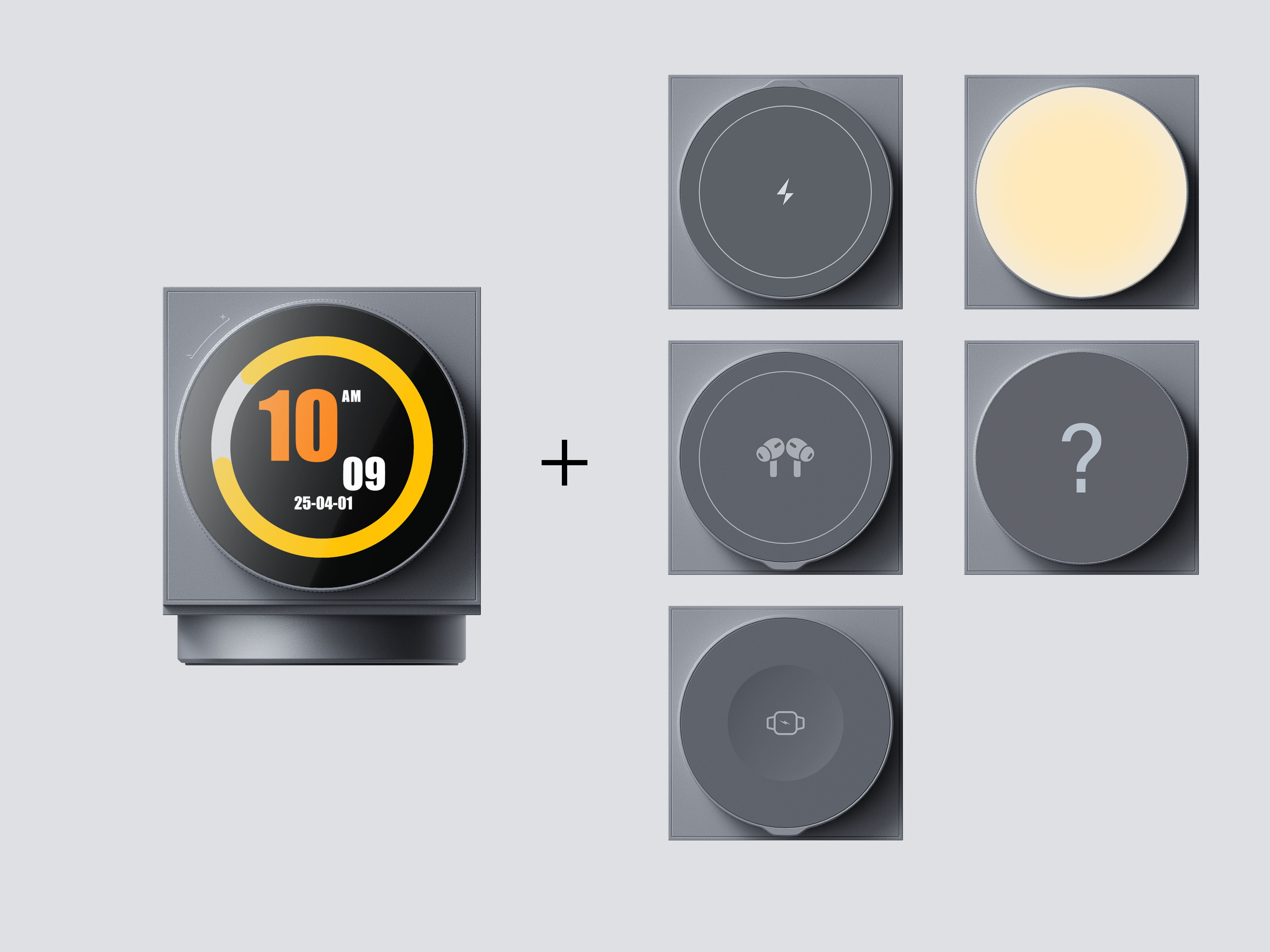 industrial design，product design，Appearance design，Wireless charging，Module wireless charging，Three in one wireless charging，