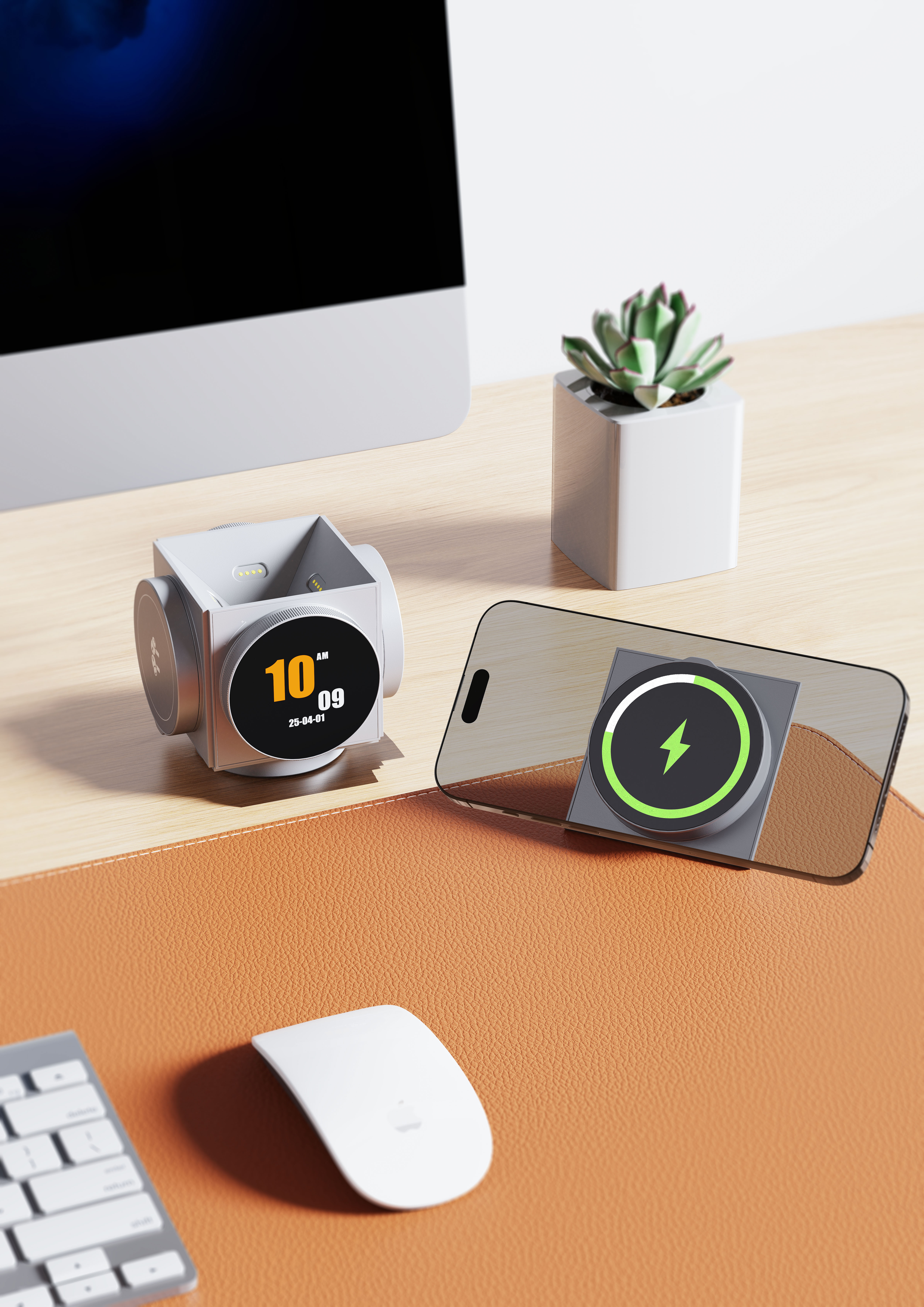 industrial design，product design，Appearance design，Wireless charging，Module wireless charging，Three in one wireless charging，