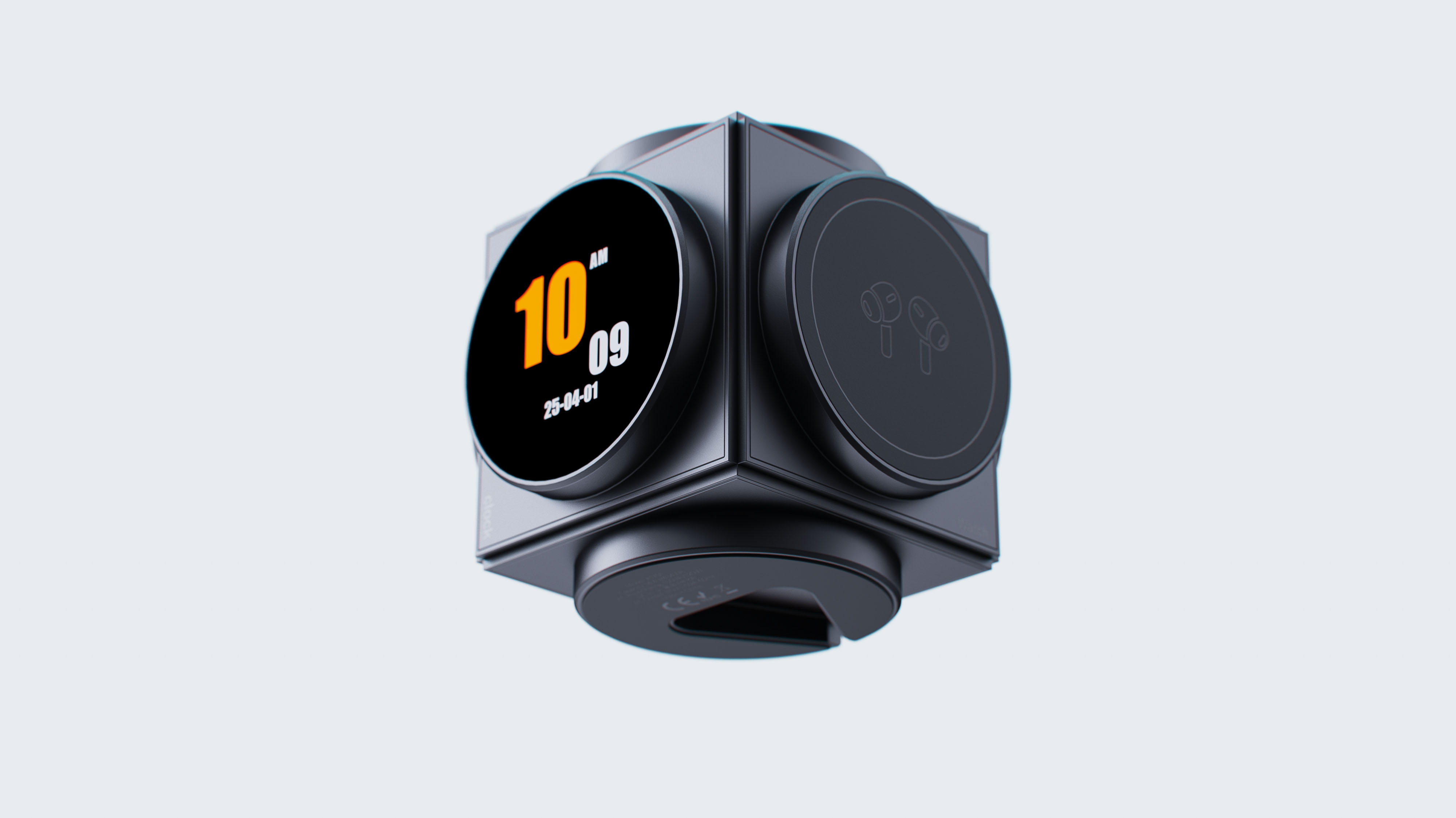 industrial design，product design，Appearance design，Wireless charging，Module wireless charging，Three in one wireless charging，