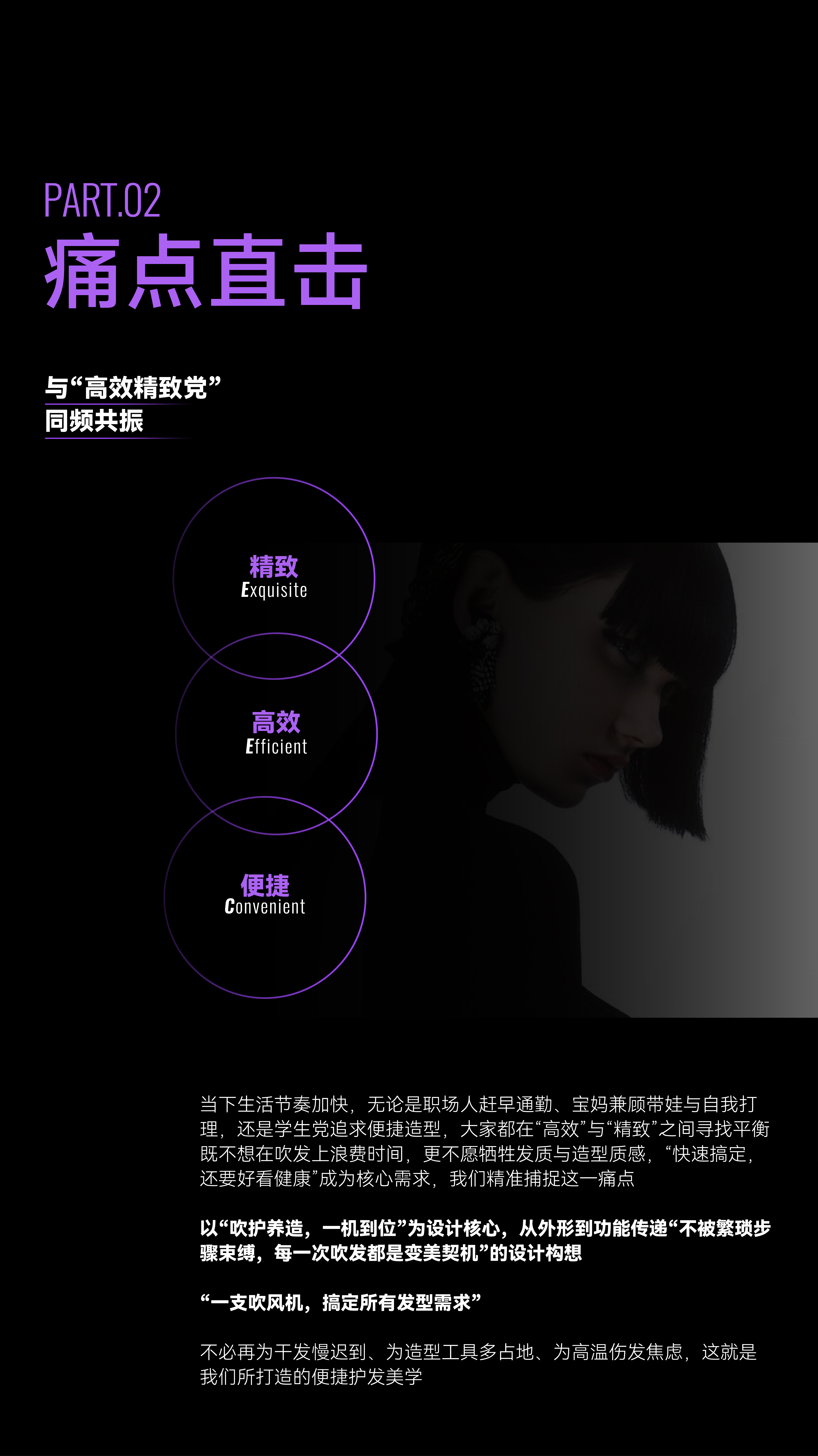 industrial design，hair drier，3IN1 Hair dryer，Multi-function hair dryer，Straight roll blow three in one，Air curling wand，3D rendering，product design，