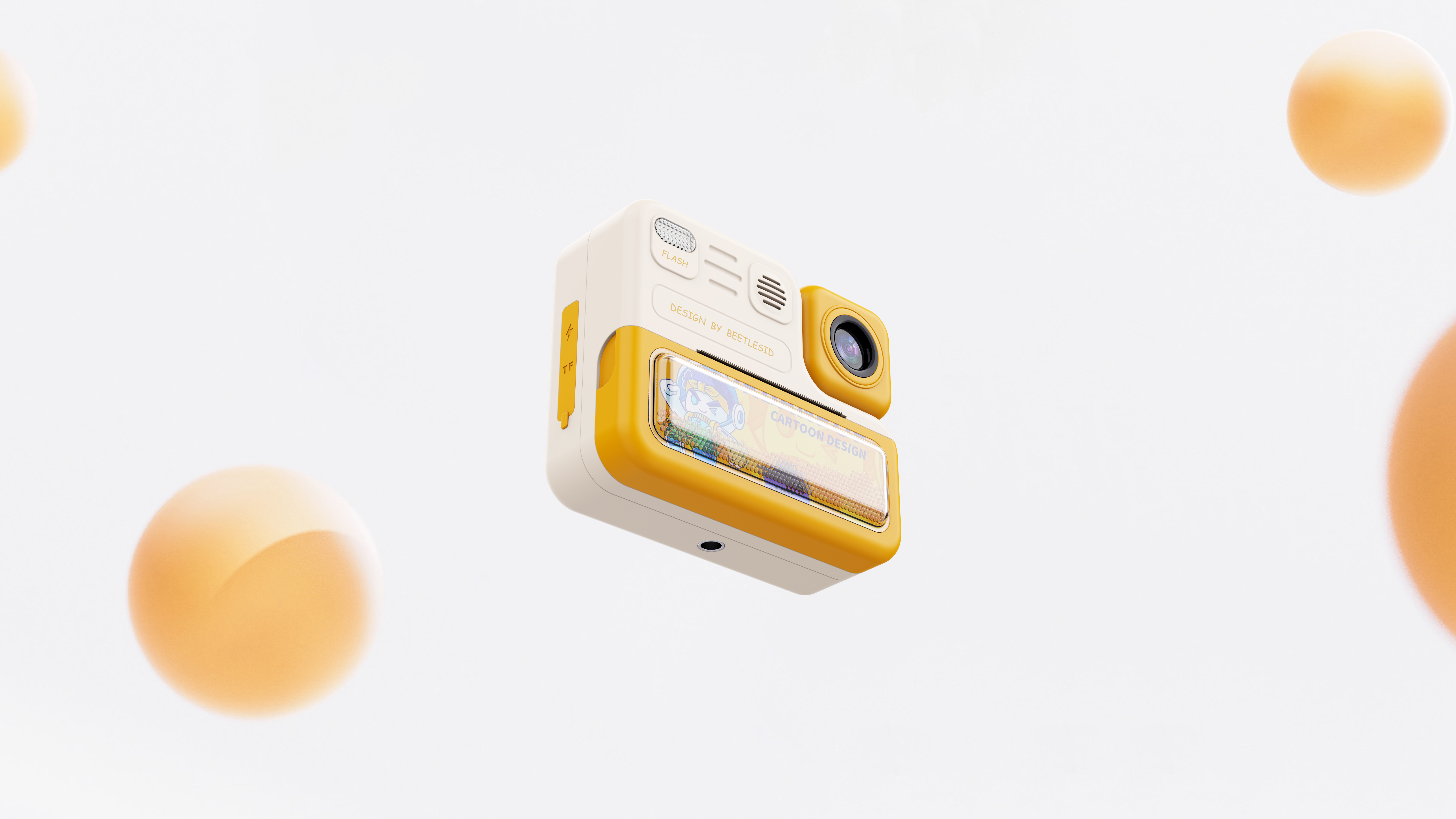 Children's camera，product design，Consumer electronics，Childlike interest，