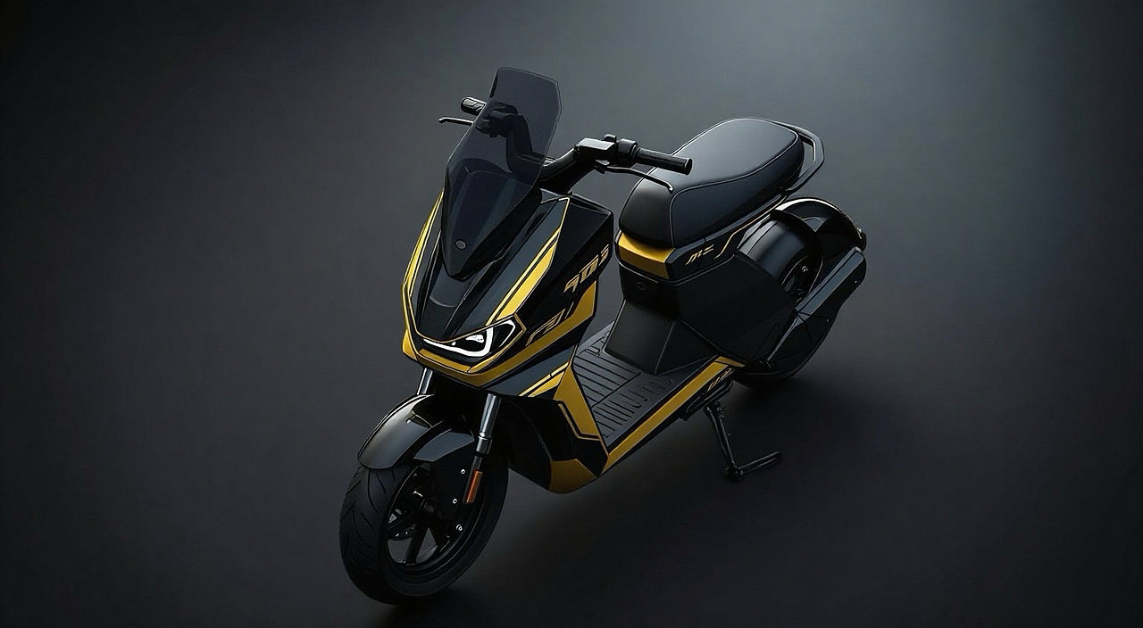 AI painting，UG modeling，Electric motorcycle，Industrial product design，Dream car.，Large volume of car，