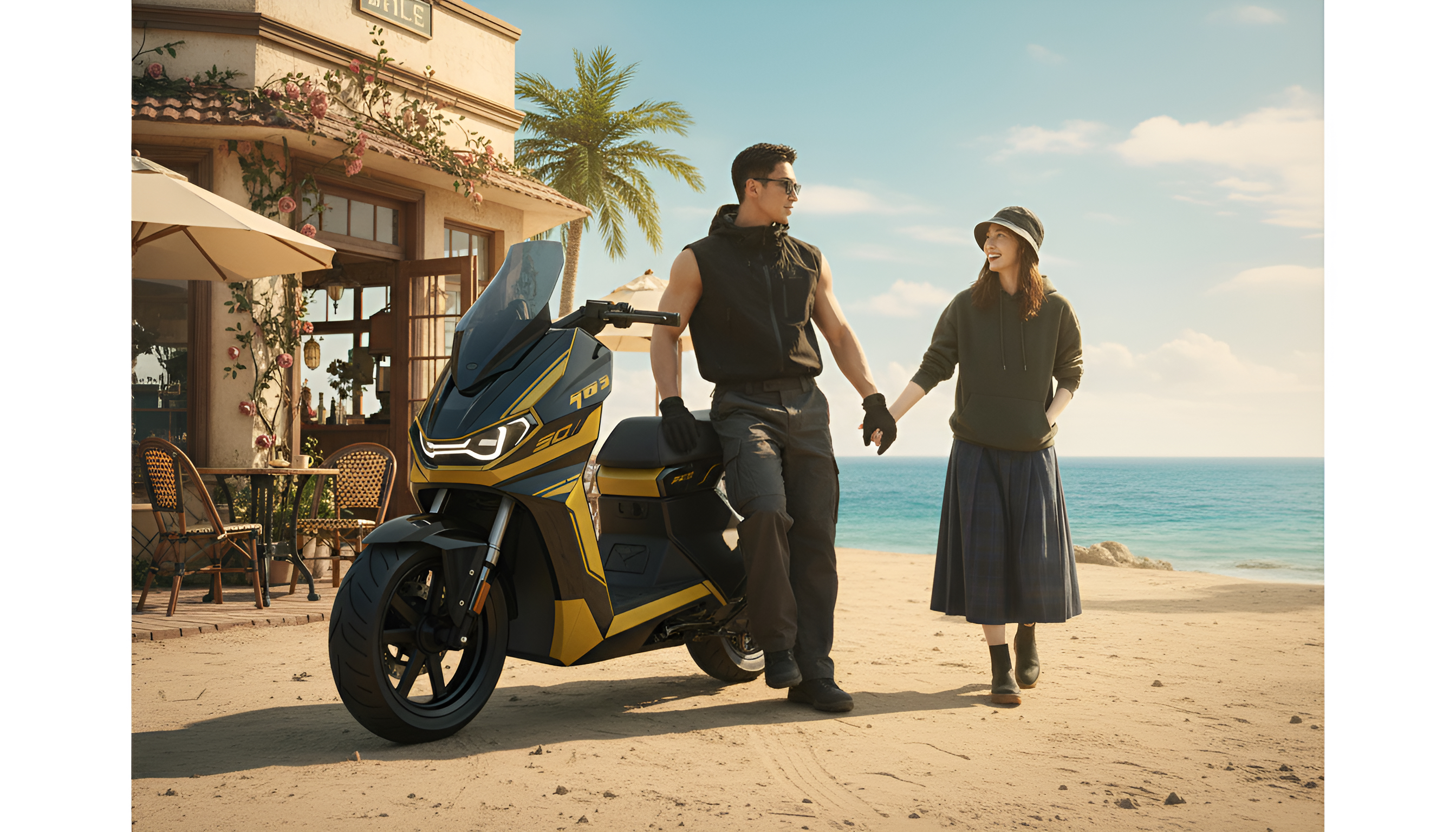 AI painting，UG modeling，Electric motorcycle，Industrial product design，Dream car.，Large volume of car，