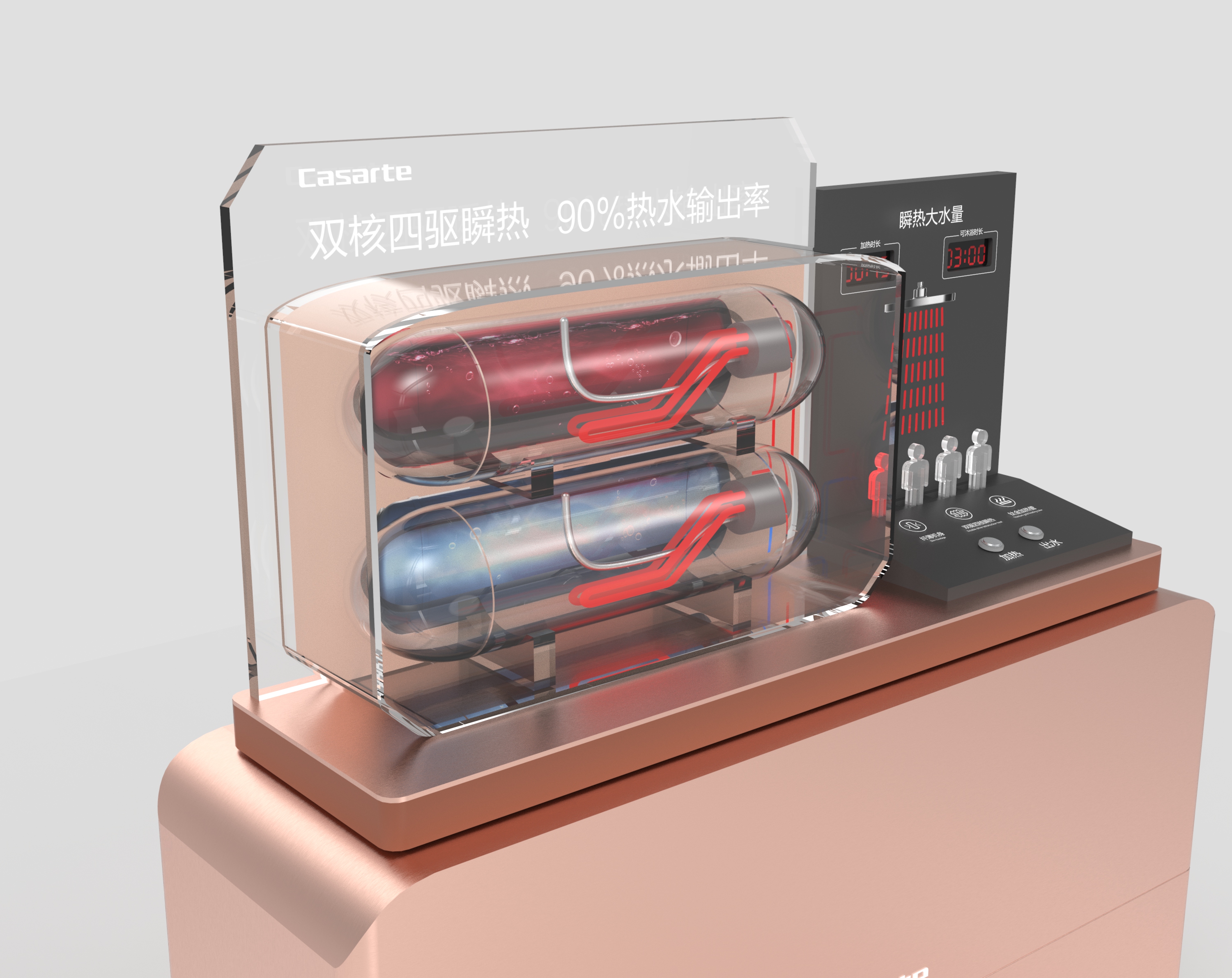 Electric water heater，Demonstration Props，