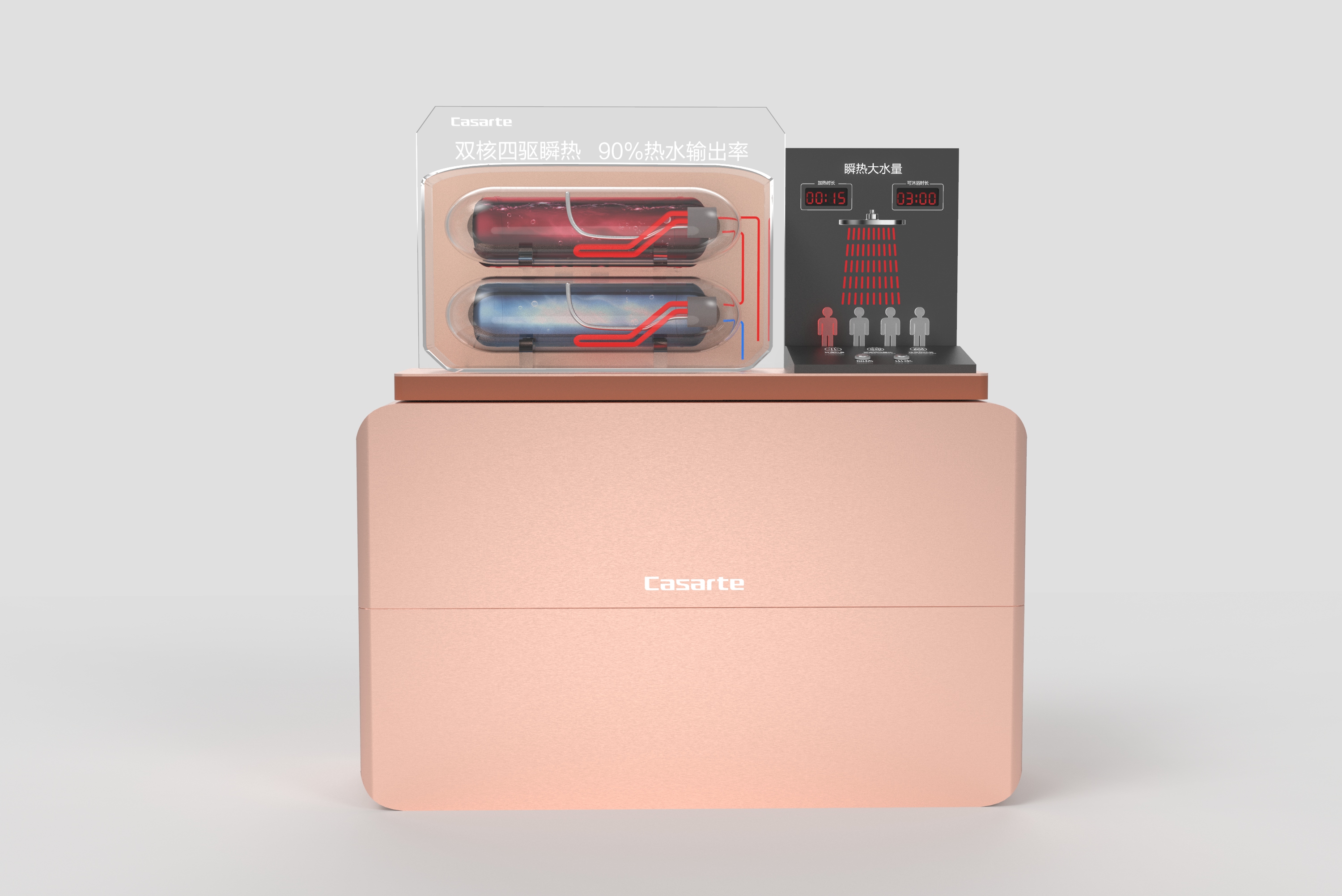 Electric water heater，Demonstration Props，