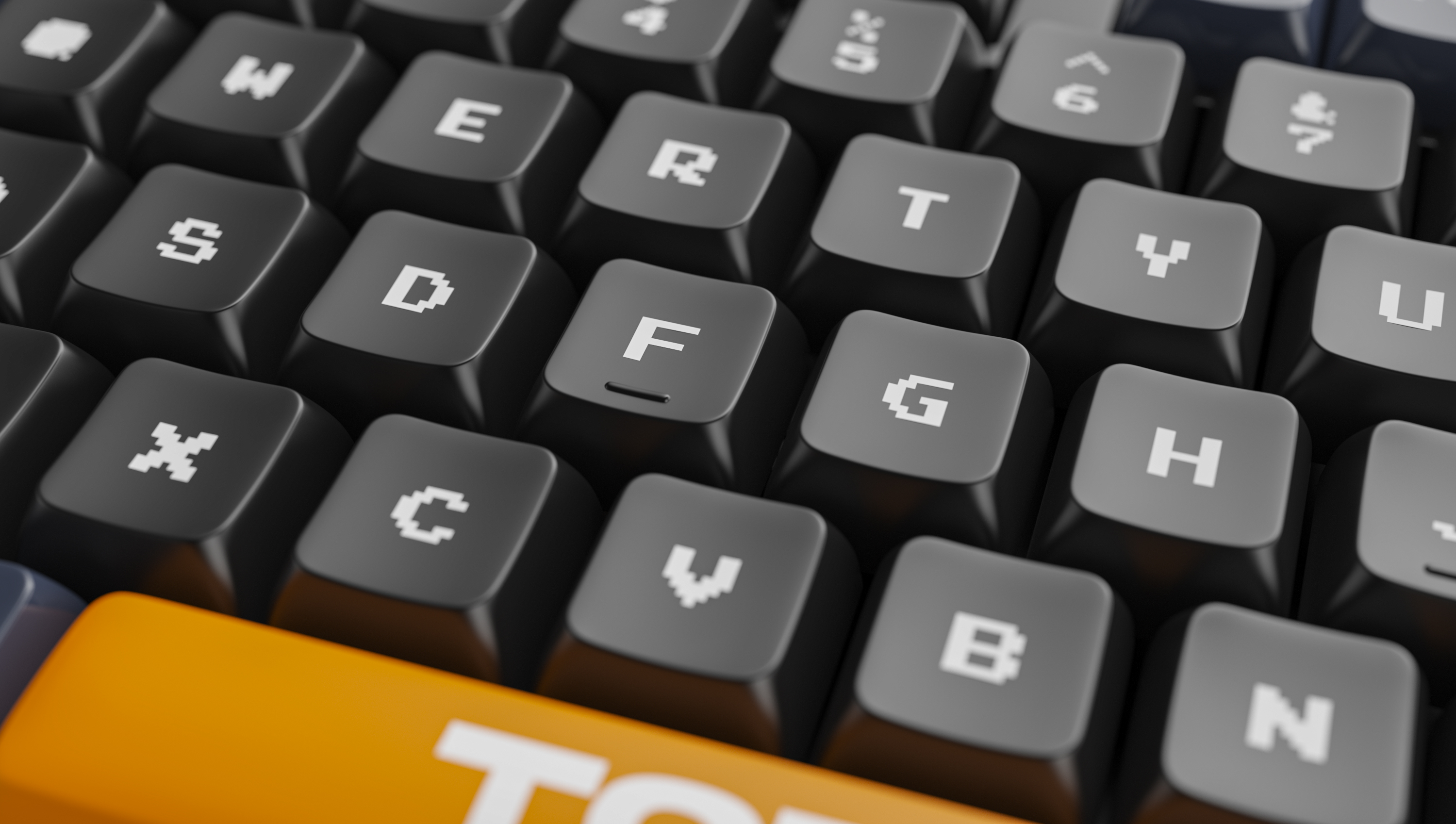 cr，ks，rs，Keyboard rendering，cr，ks，rs，Keyboard rendering，