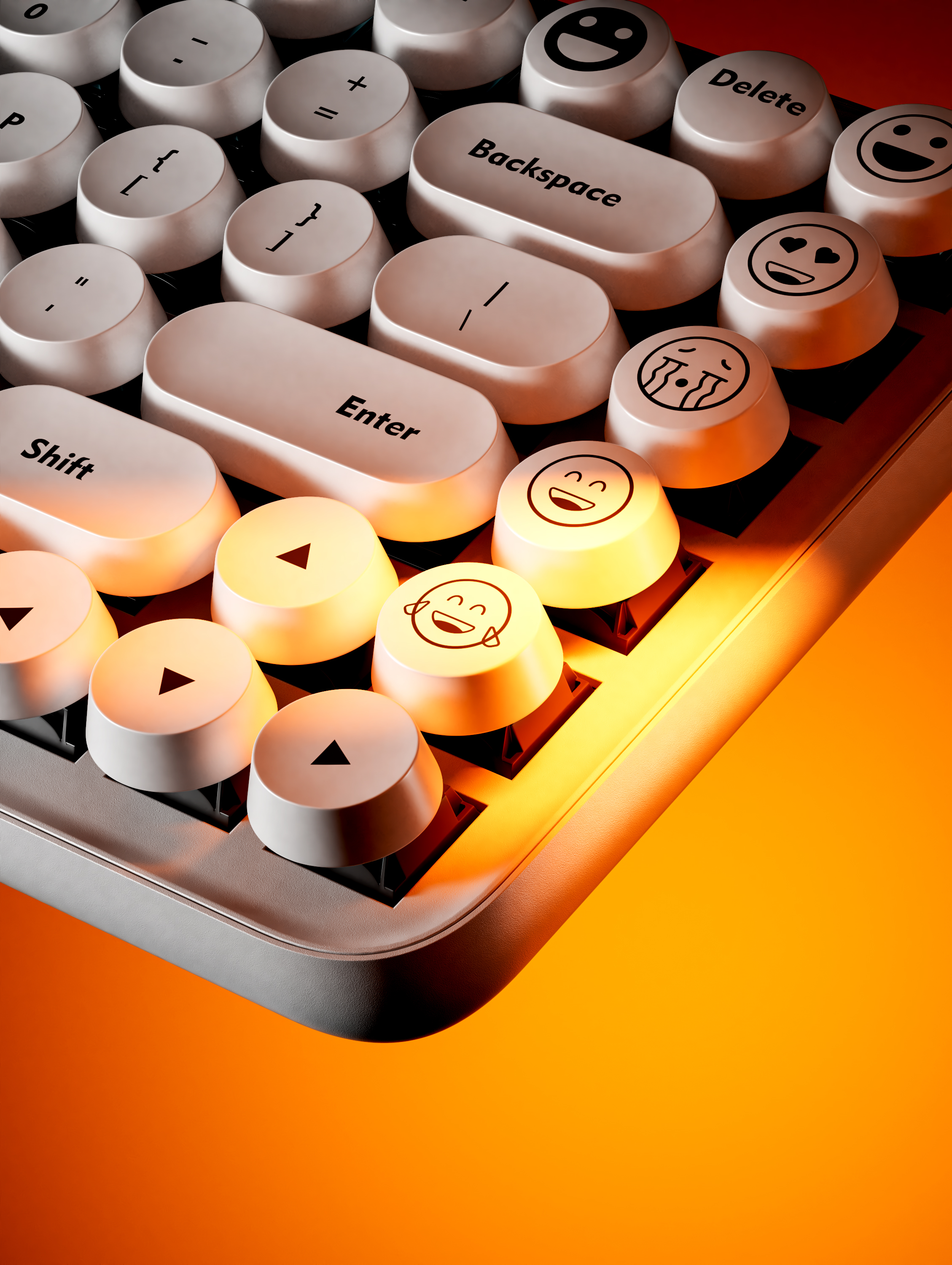 cr，ks，rs，Keyboard rendering，cr，ks，rs，Keyboard rendering，