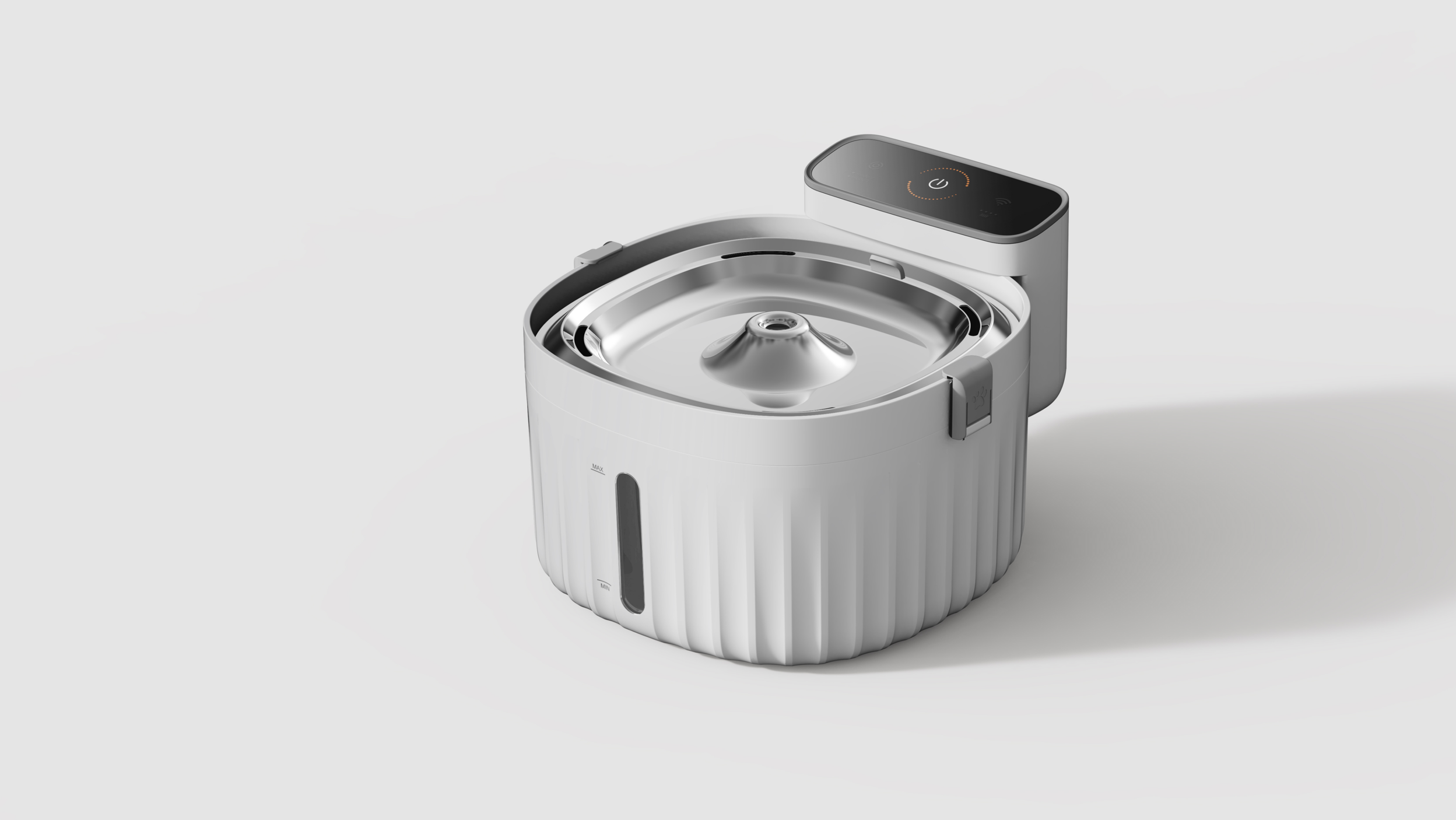 Intelligent Pet Water Dispenser，Appearance design，Pet products design，Structural design，Pet water dispenser design，