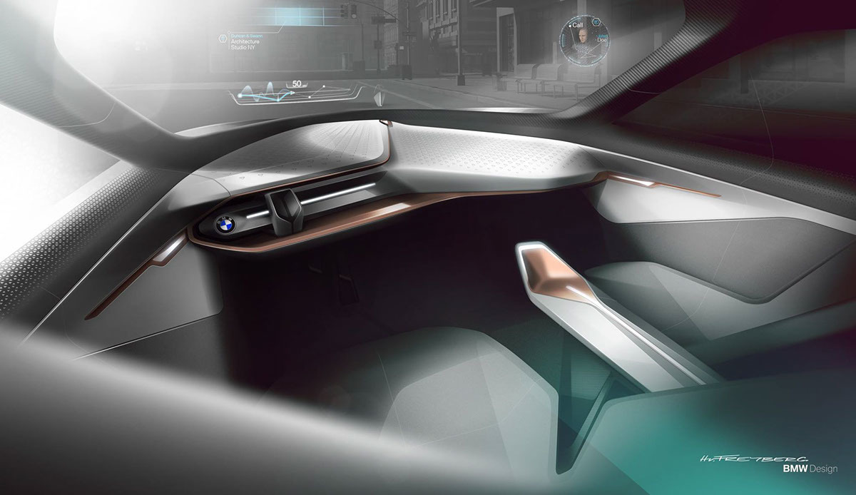 bmw，concept，automobile，industrial design，Interior，