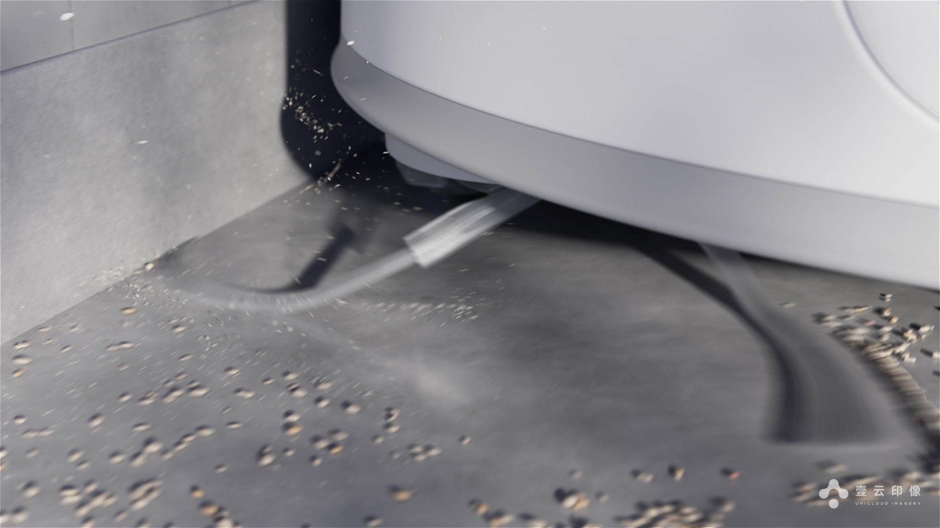 CG Video Advertising，Product promotional film，3D animation，Household appliances，Sweeping robot，Overseas advertising film，Function Publicity，Scene modeling，