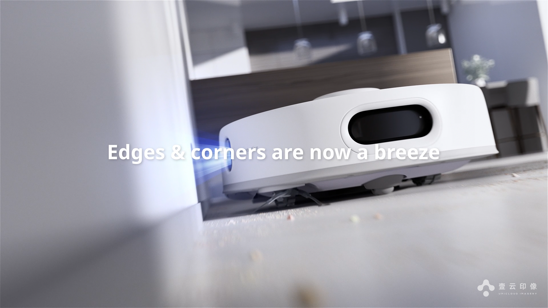 CG Video Advertising，Product promotional film，3D animation，Household appliances，Sweeping robot，Overseas advertising film，Function Publicity，Scene modeling，