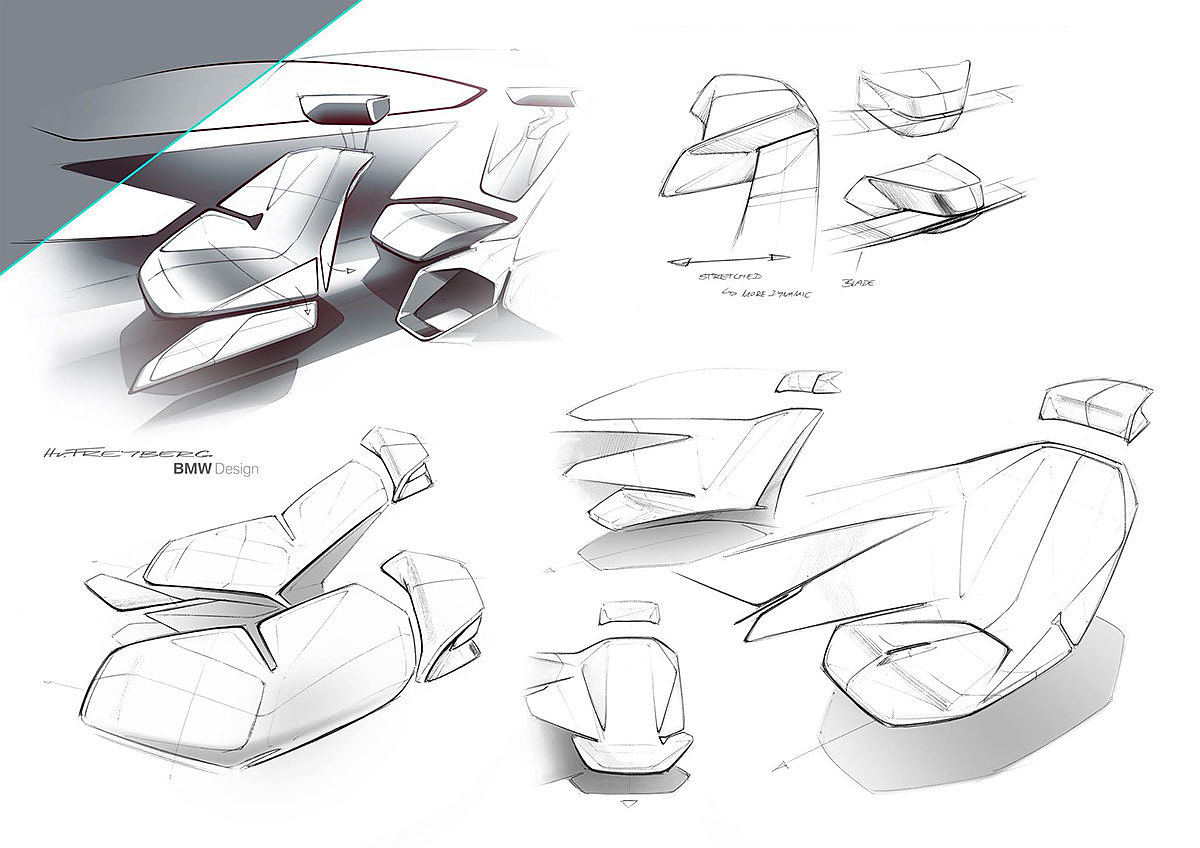 bmw，concept，automobile，industrial design，Interior，