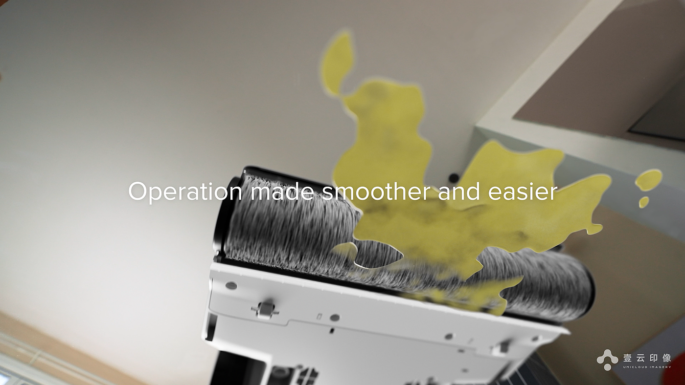 CG advertisement，Product modeling，Product promotional film，3D animation display，Product function display，Overseas Advertising，Household appliances，Washing machine，