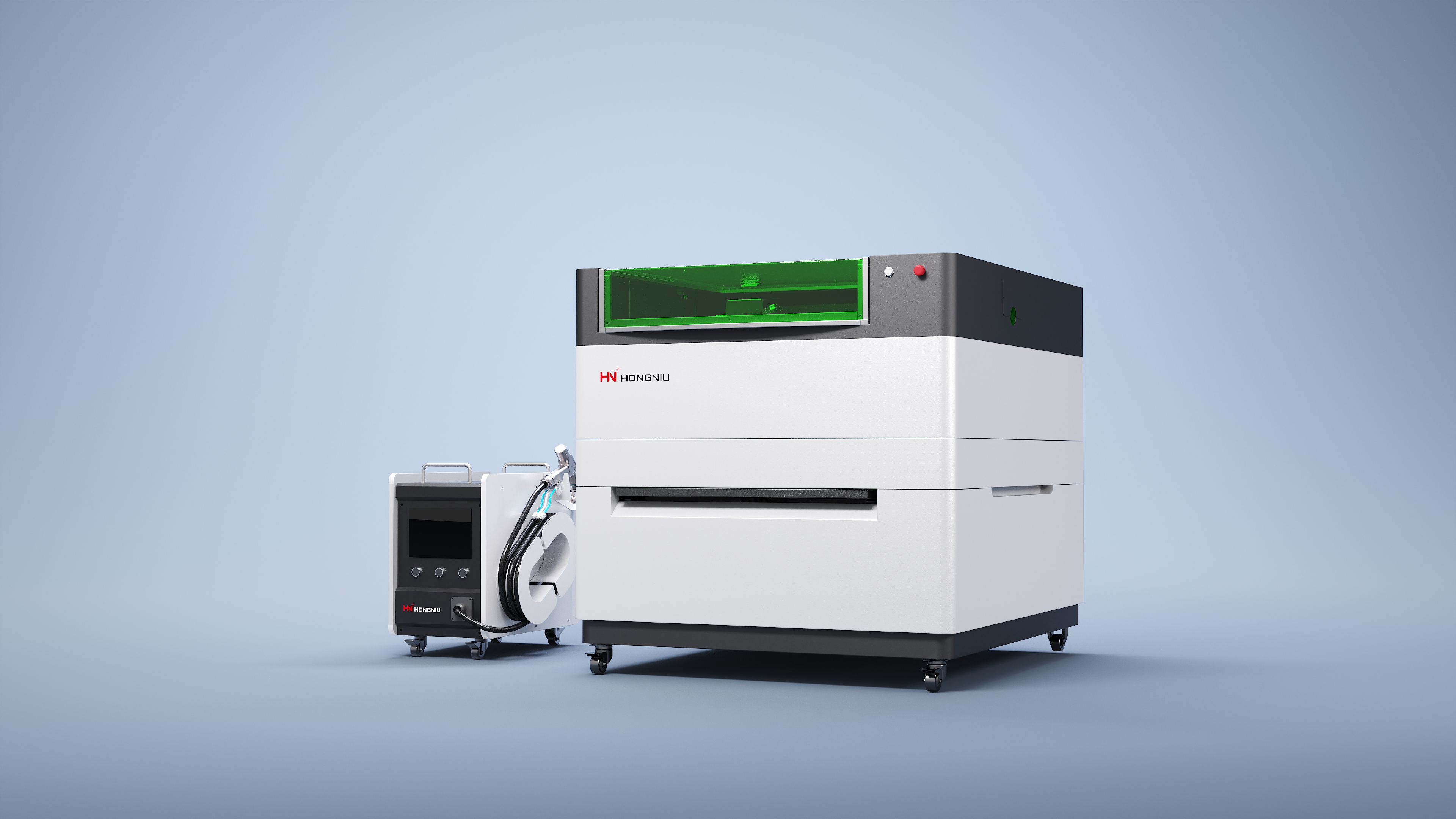 Laser cutting machine，industrial design，